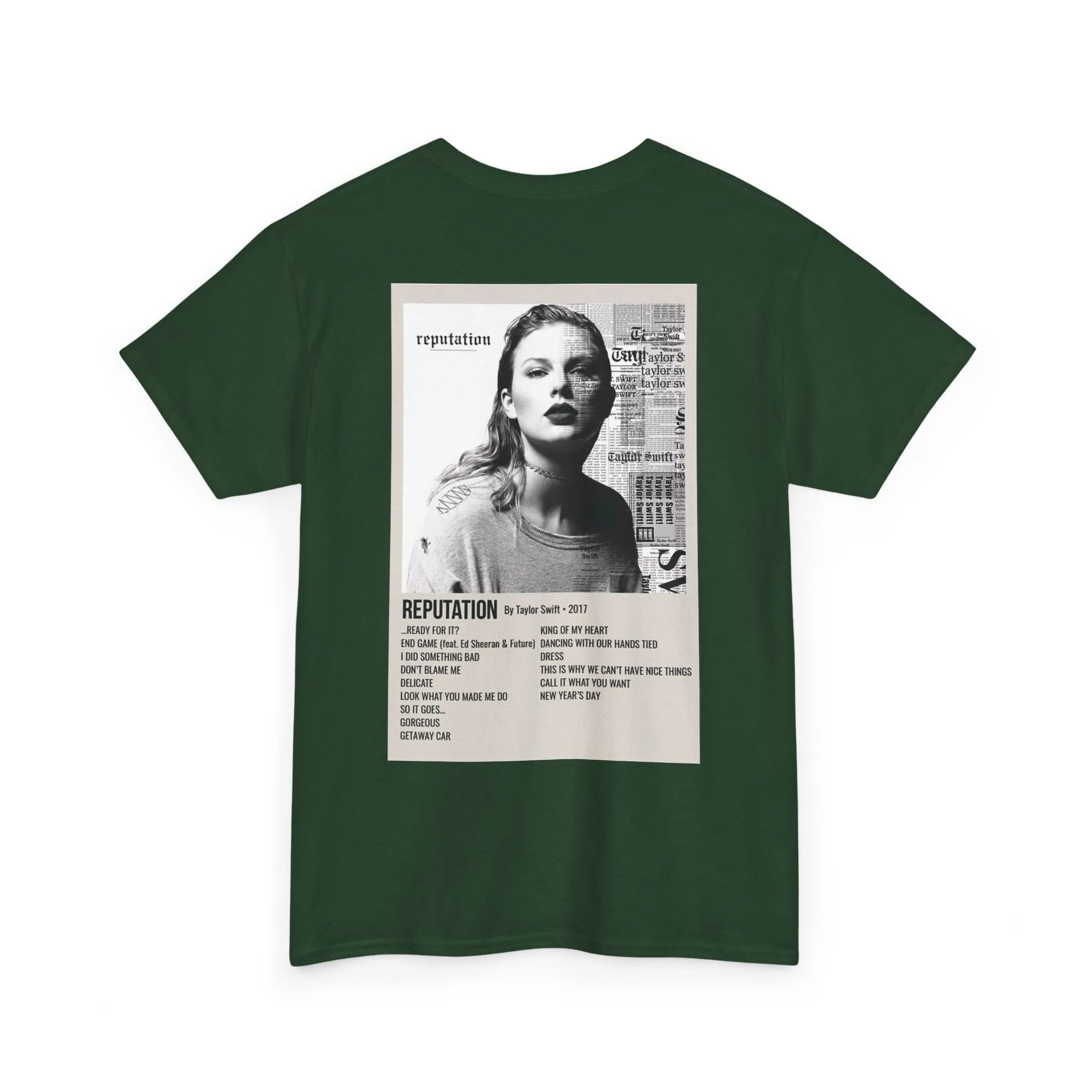 Reputation by Taylor Swift - 2017 Unisex Heavy Cotton Tee