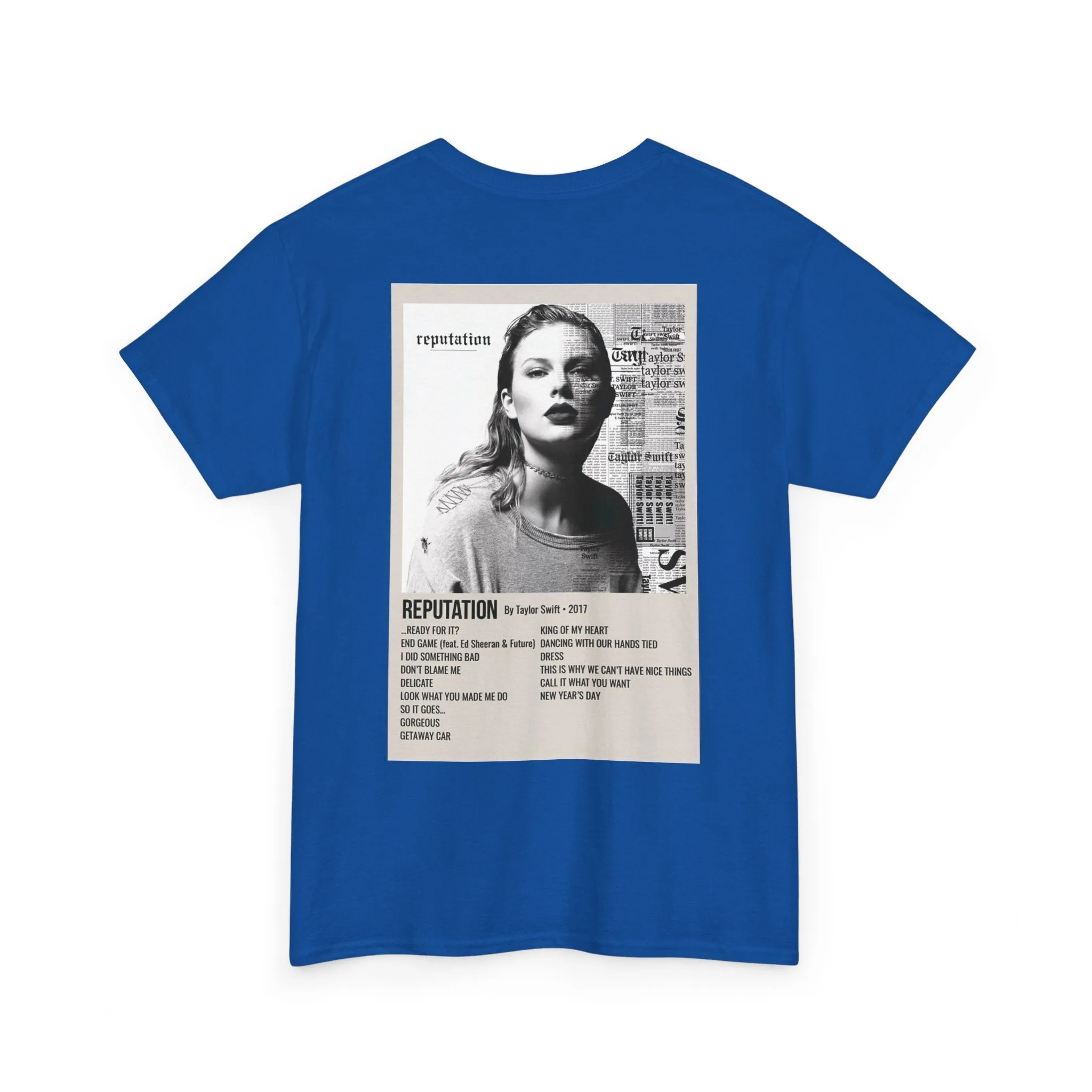 Reputation by Taylor Swift - 2017 Unisex Heavy Cotton Tee