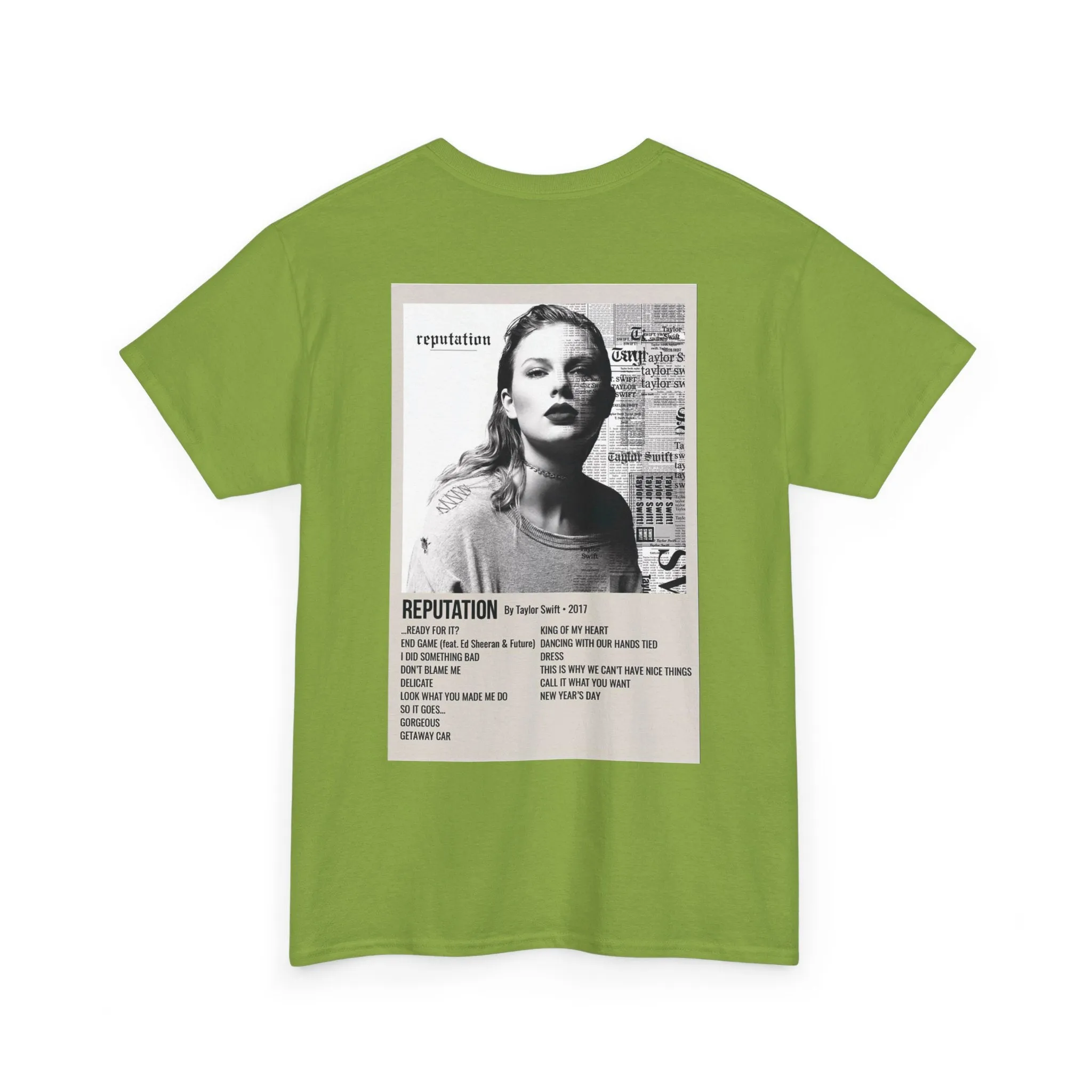 Reputation by Taylor Swift - 2017 Unisex Heavy Cotton Tee