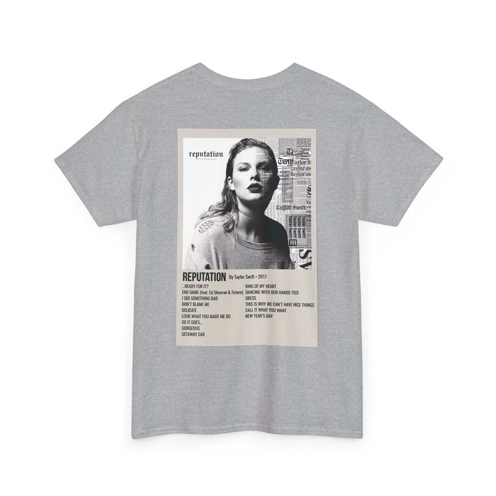 Reputation by Taylor Swift - 2017 Unisex Heavy Cotton Tee