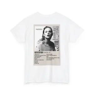 Reputation by Taylor Swift - 2017 Unisex Heavy Cotton Tee