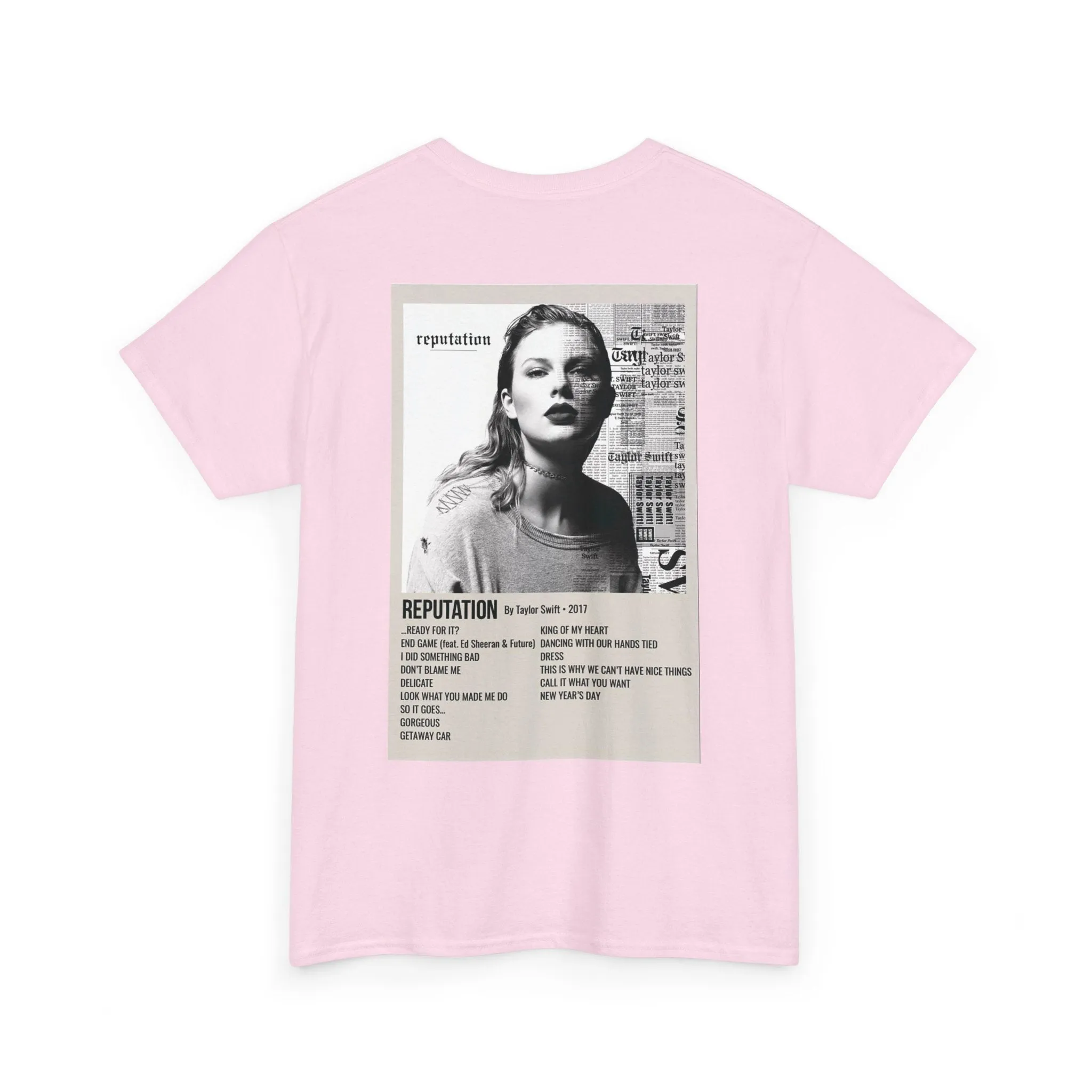 Reputation by Taylor Swift - 2017 Unisex Heavy Cotton Tee