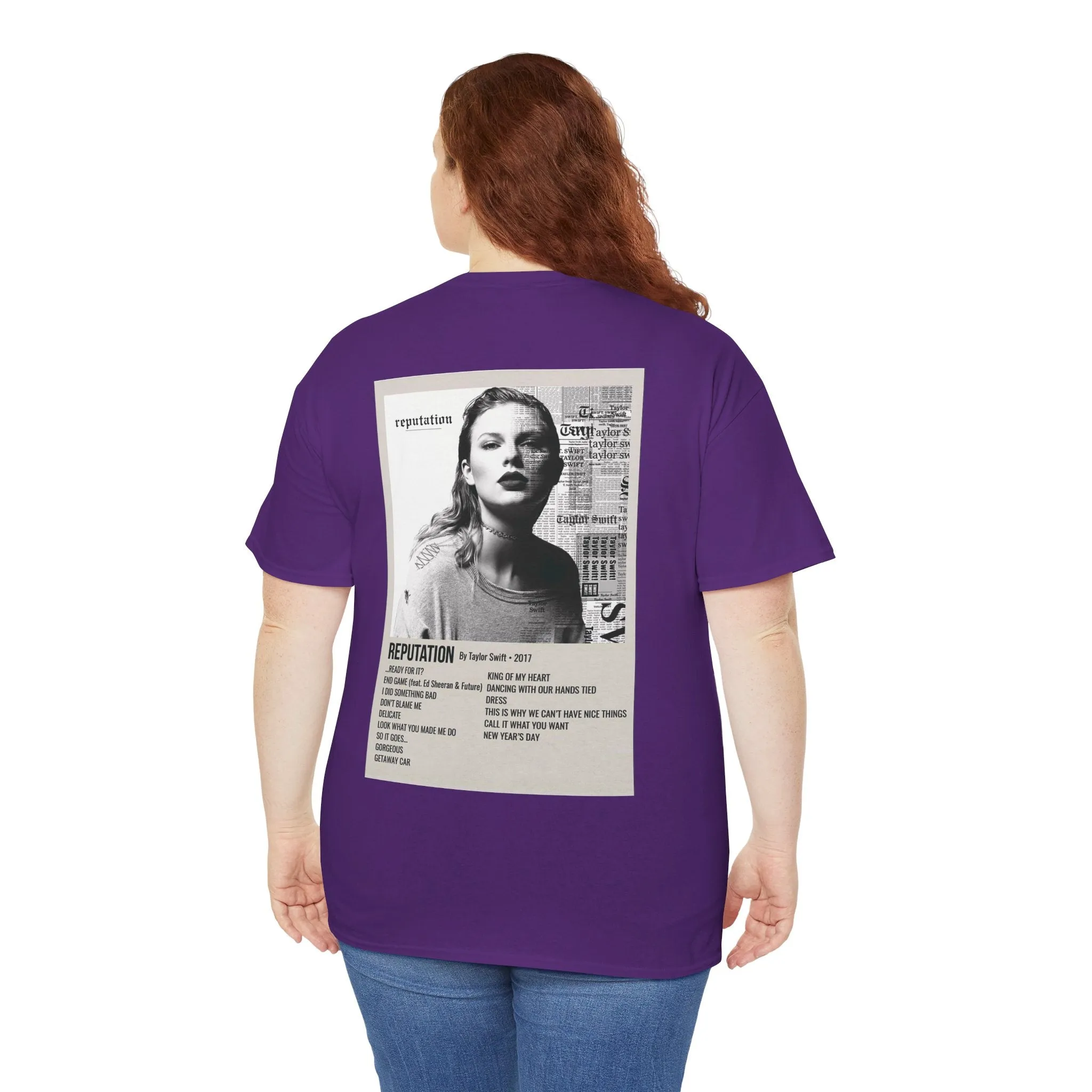 Reputation by Taylor Swift - 2017 Unisex Heavy Cotton Tee
