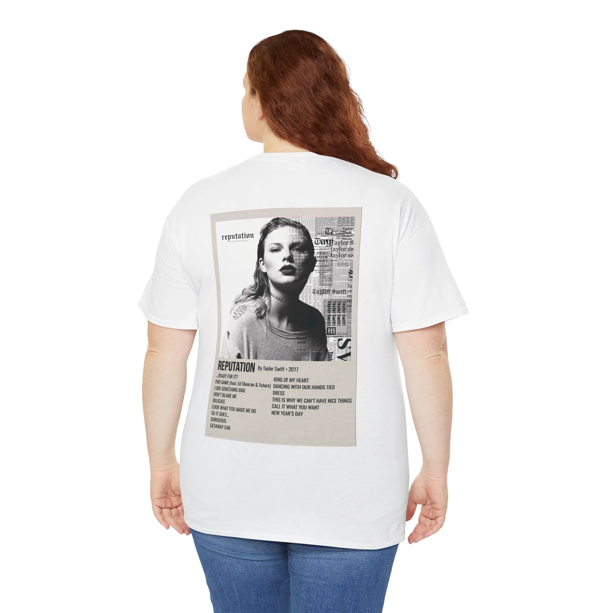 Reputation by Taylor Swift - 2017 Unisex Heavy Cotton Tee