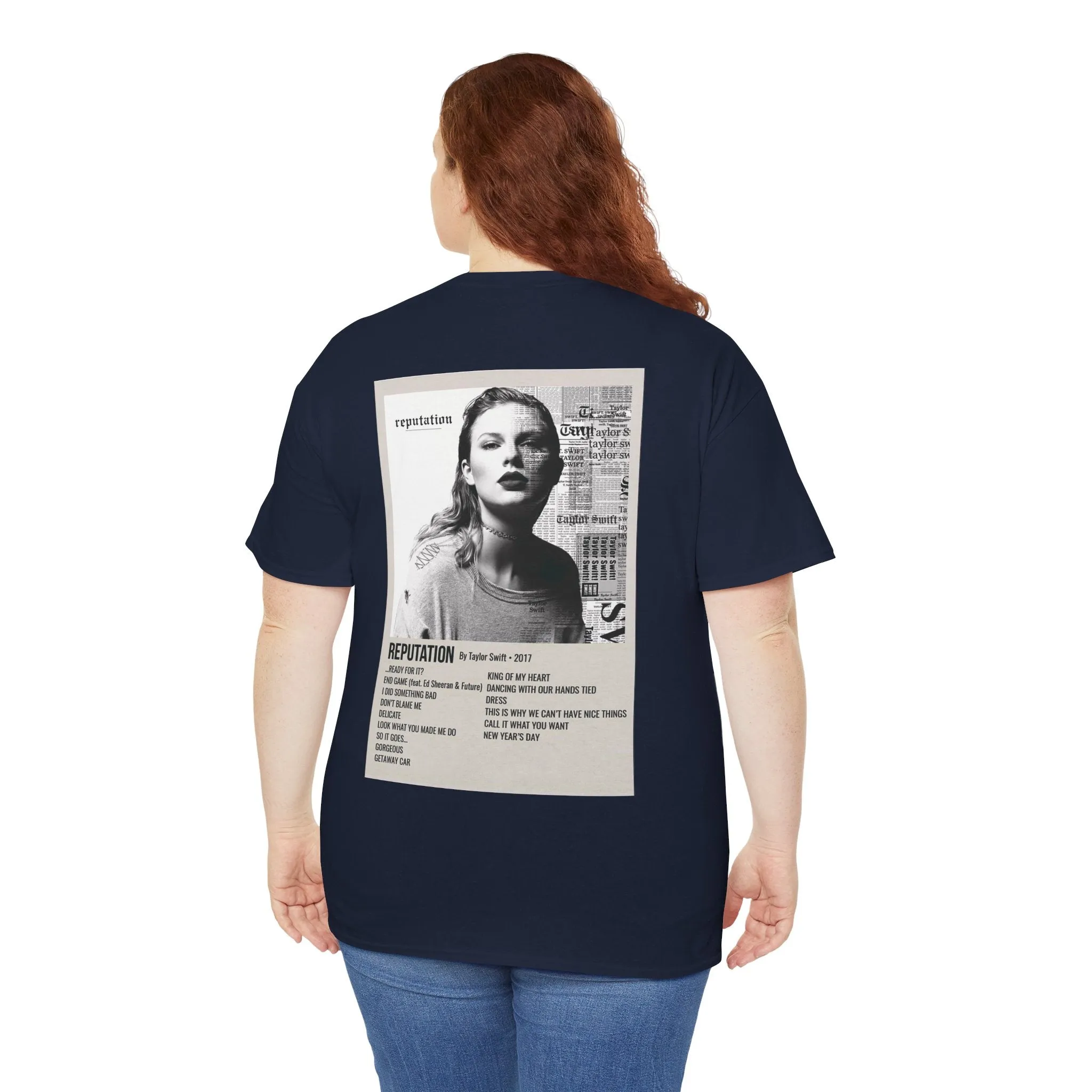 Reputation by Taylor Swift - 2017 Unisex Heavy Cotton Tee
