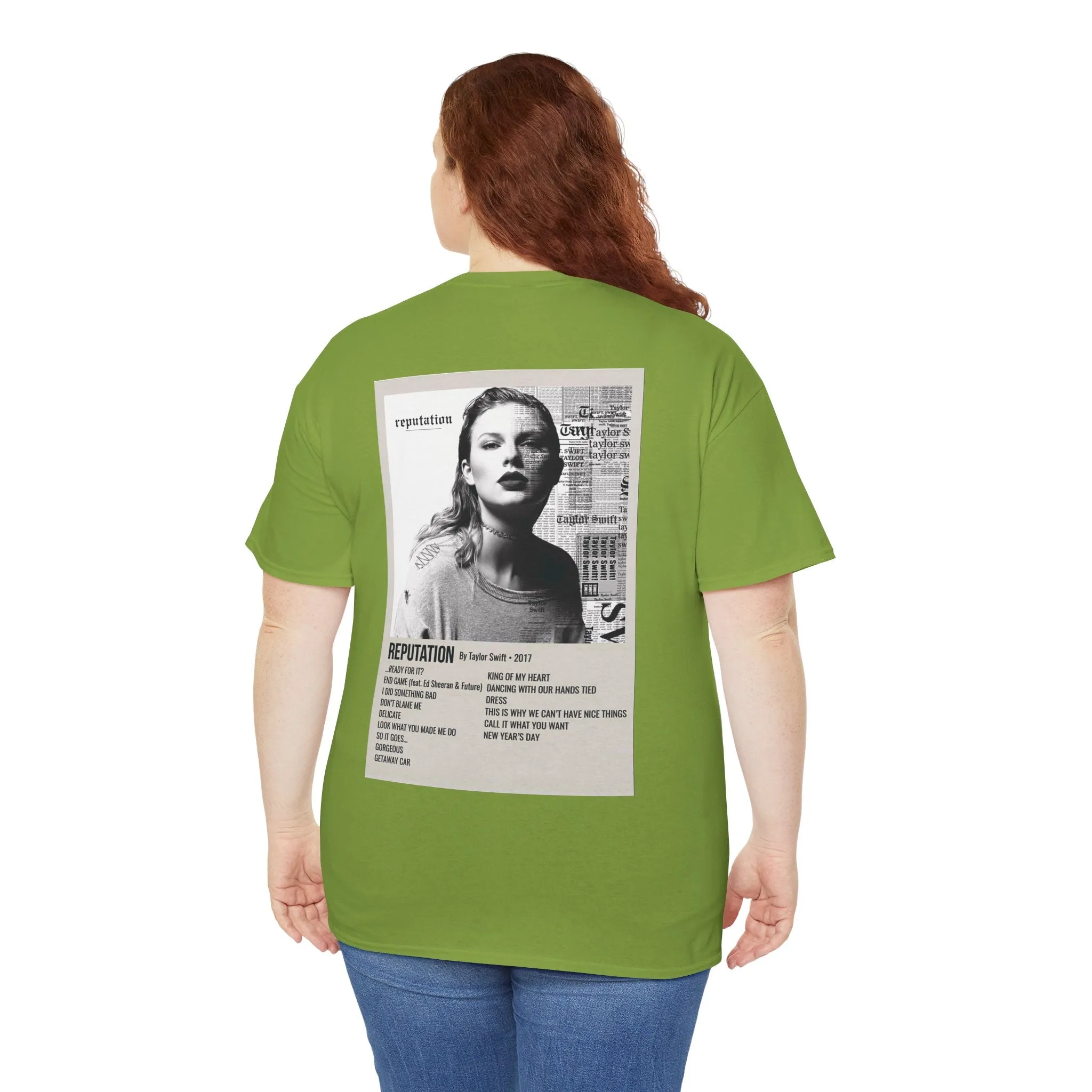 Reputation by Taylor Swift - 2017 Unisex Heavy Cotton Tee