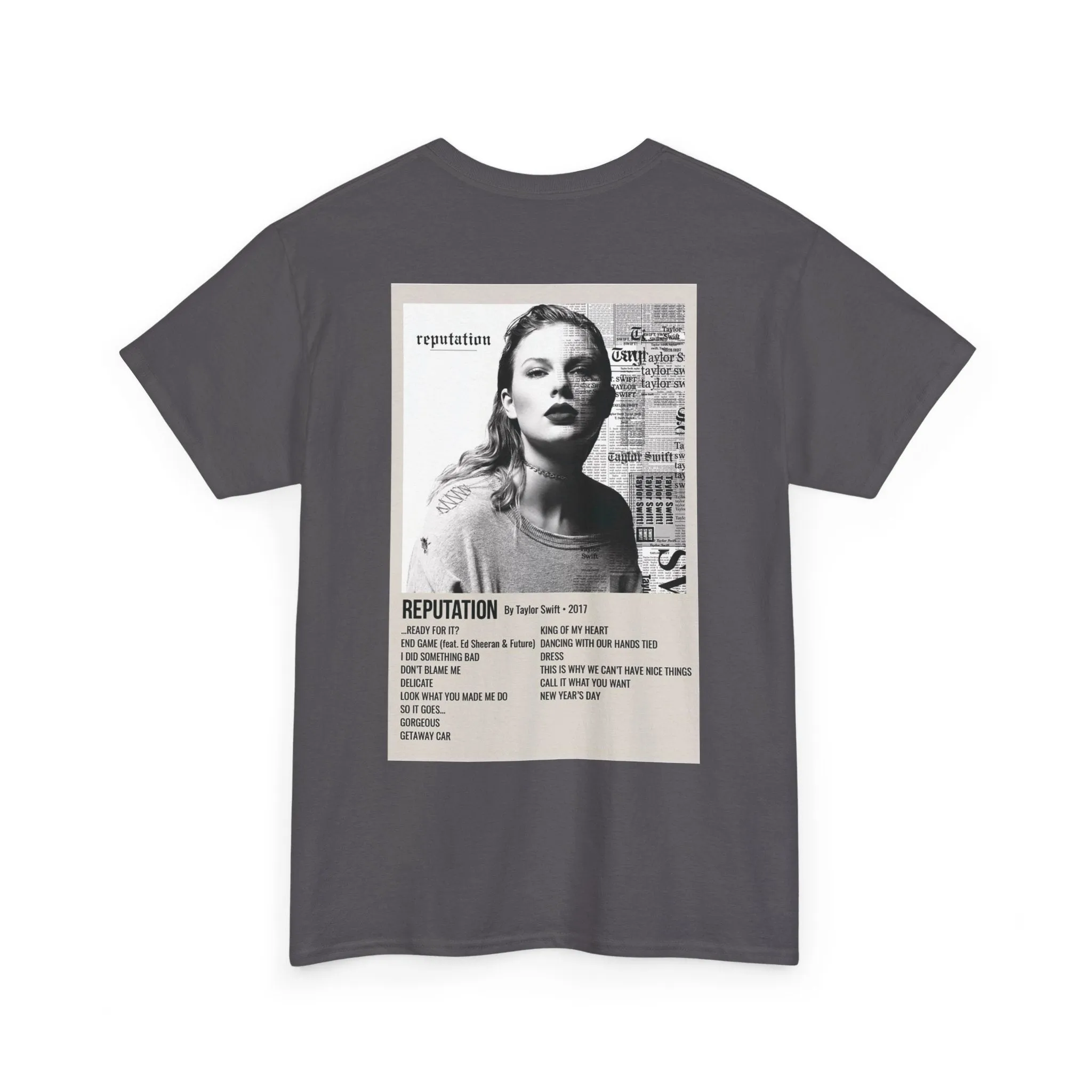 Reputation by Taylor Swift - 2017 Unisex Heavy Cotton Tee