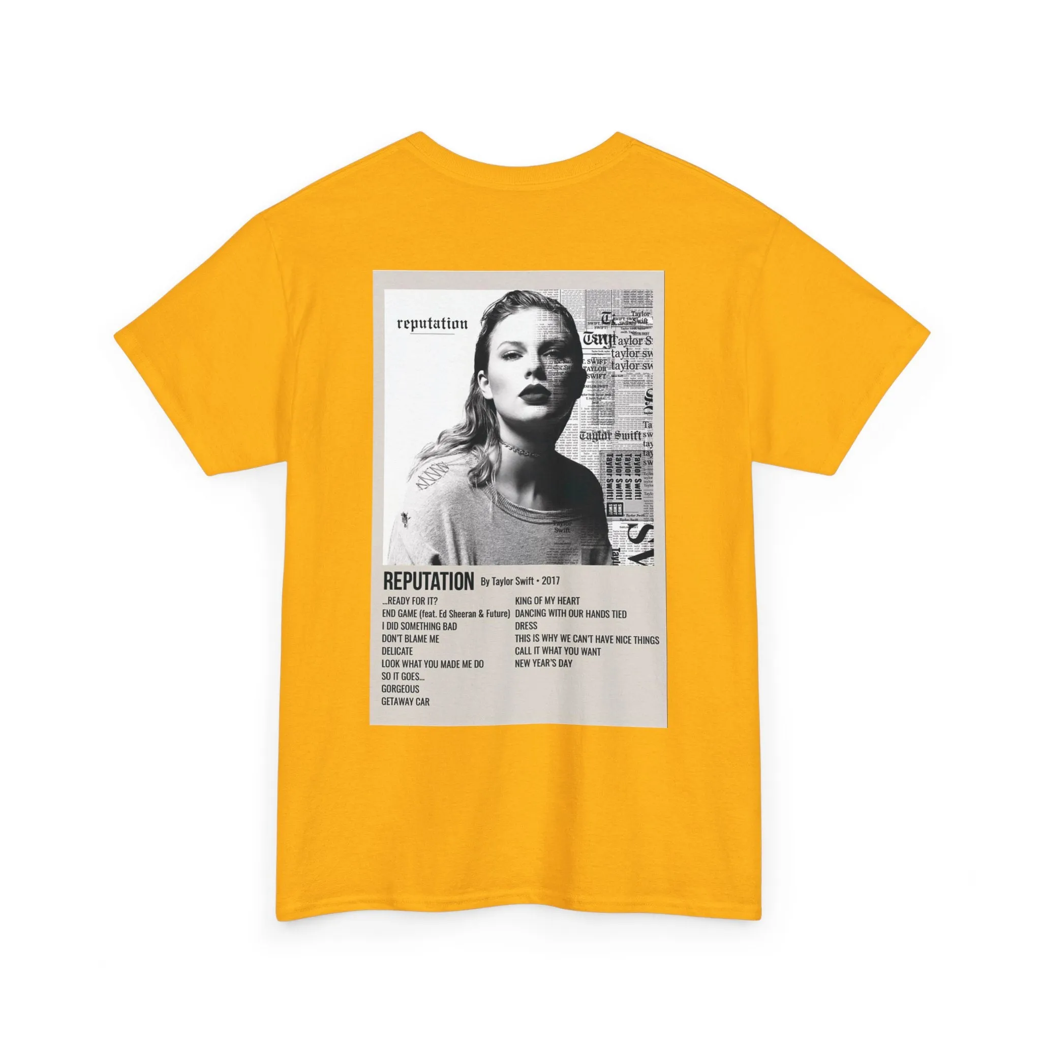 Reputation by Taylor Swift - 2017 Unisex Heavy Cotton Tee