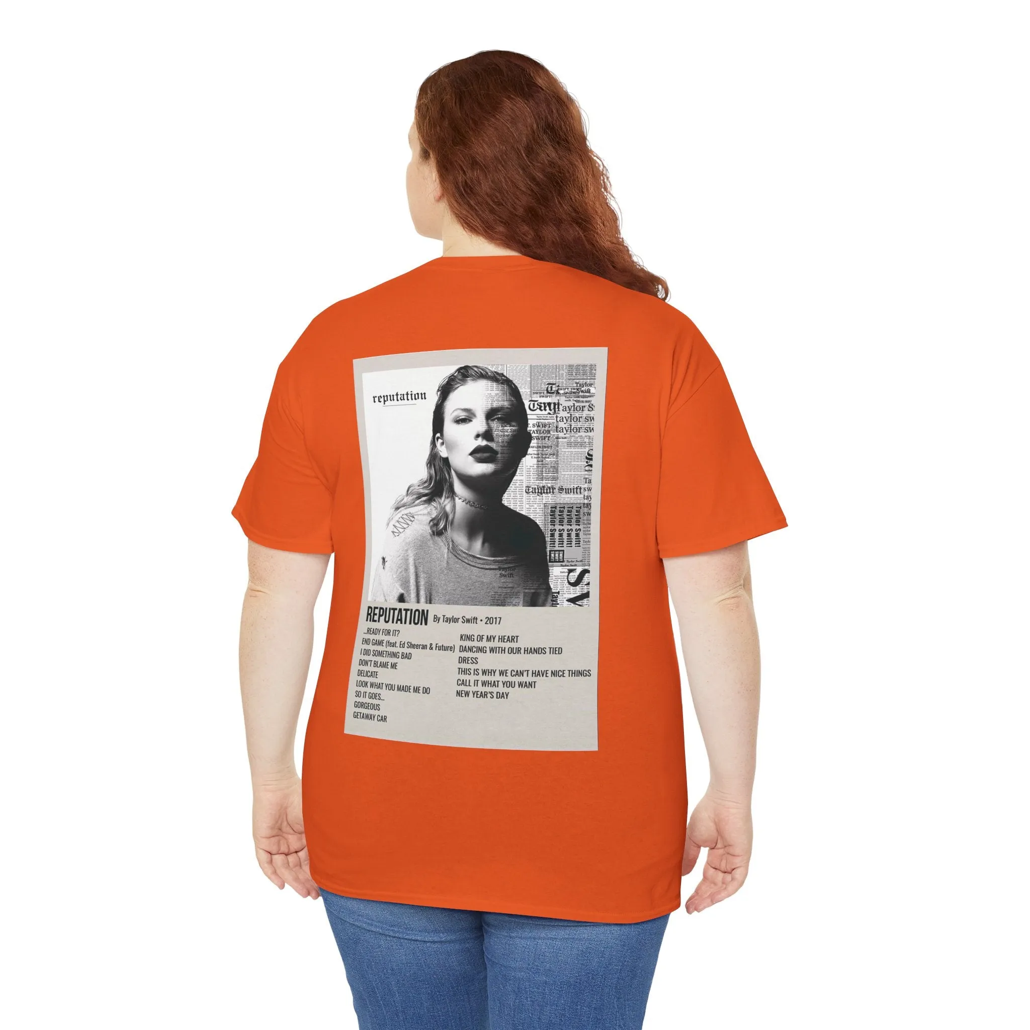 Reputation by Taylor Swift - 2017 Unisex Heavy Cotton Tee