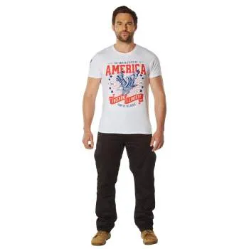 Rothco Freedom & Liberty Patriotic T-Shirt White 18120 18121