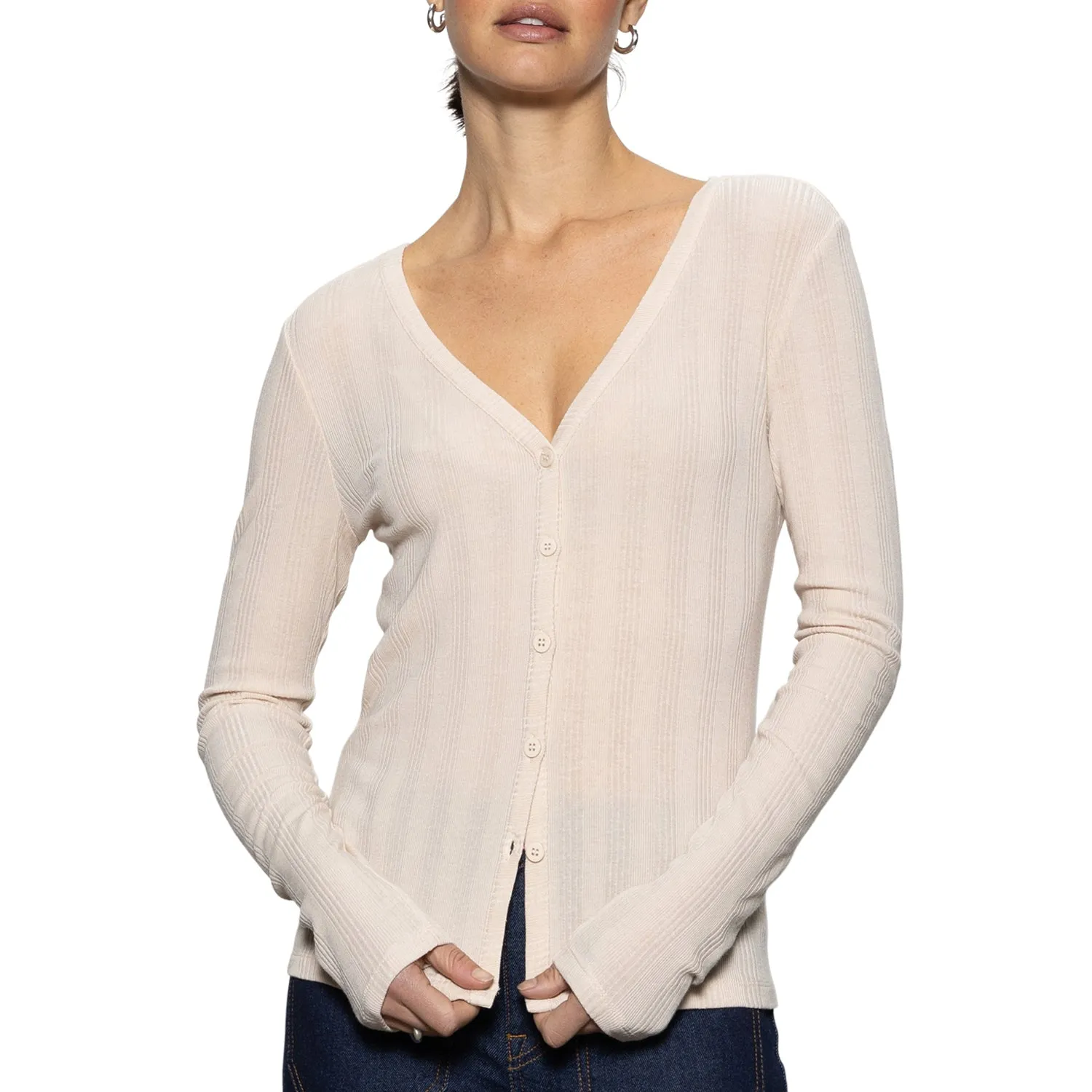 Sanctuary Only Gaze Knit - Oat