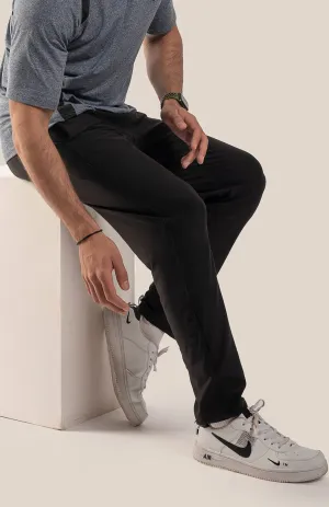Solid Black Trouser