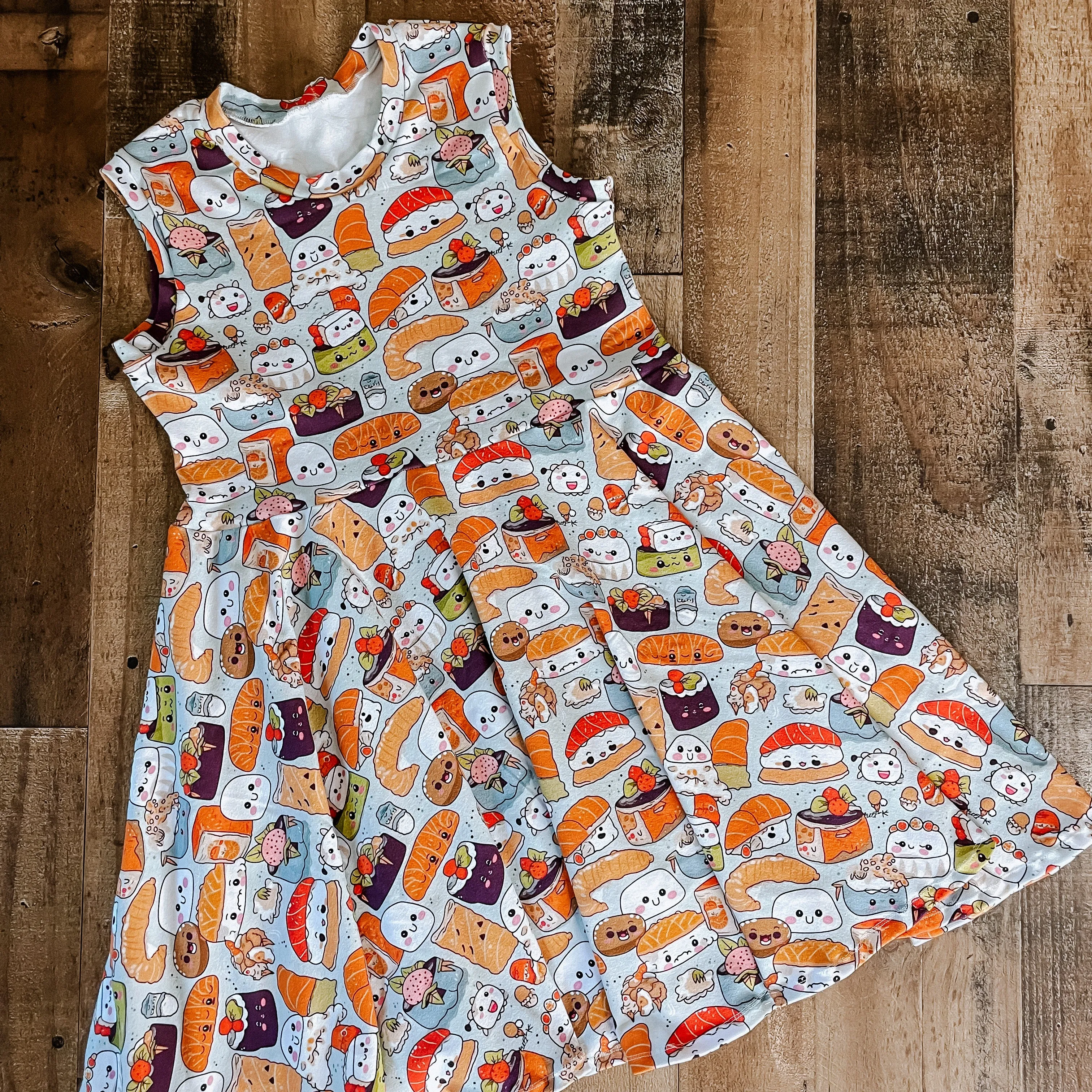 Sushi Twirl Dress