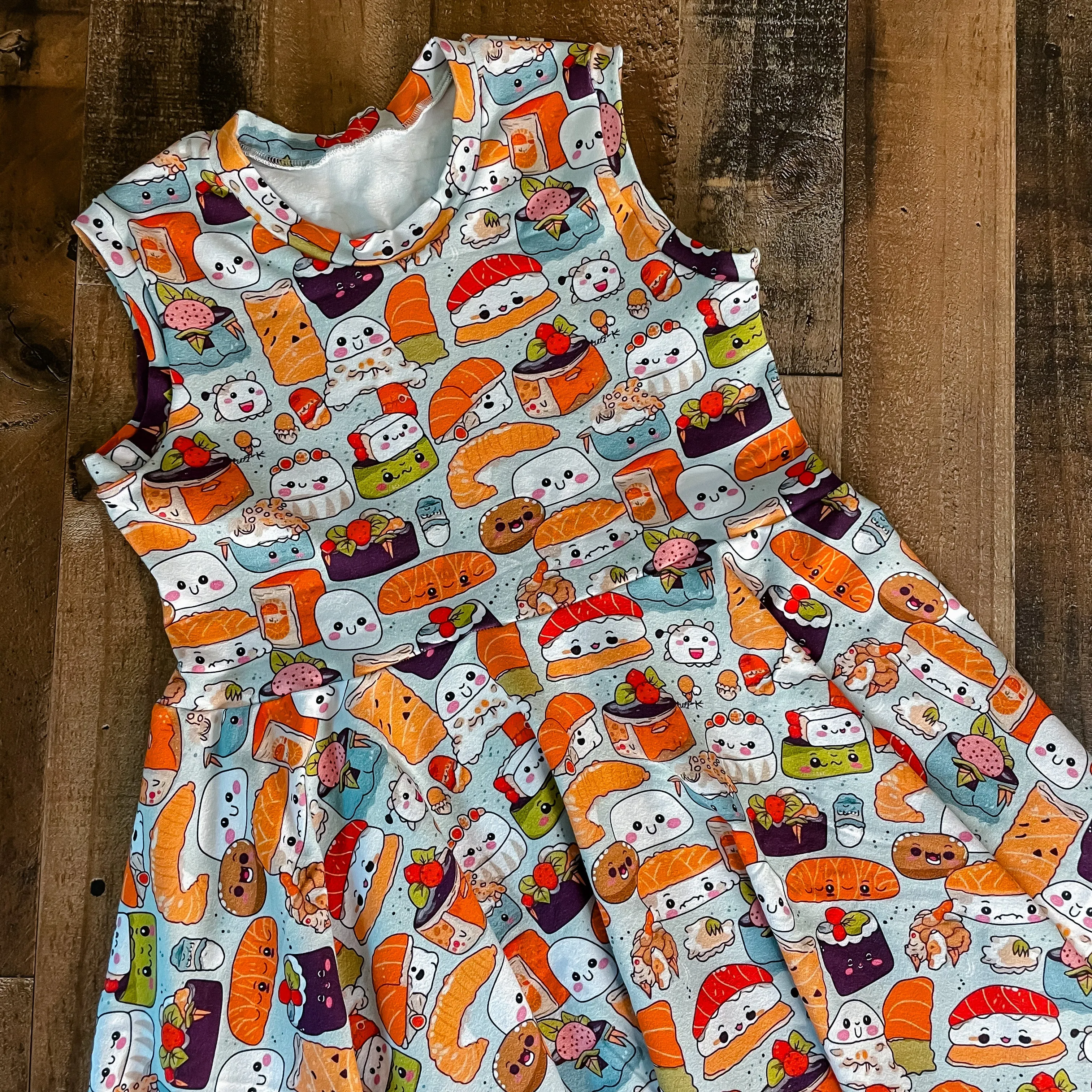 Sushi Twirl Dress