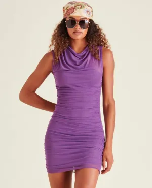 Tamika Dress Violet Tulip
