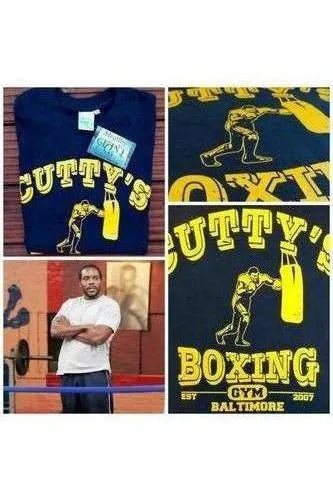 The Wire TV Show T-Shirt - Cutty's Boxing Gym | Stealthy Giant