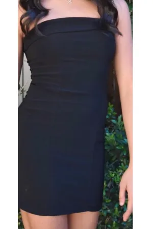 tween strapless dress