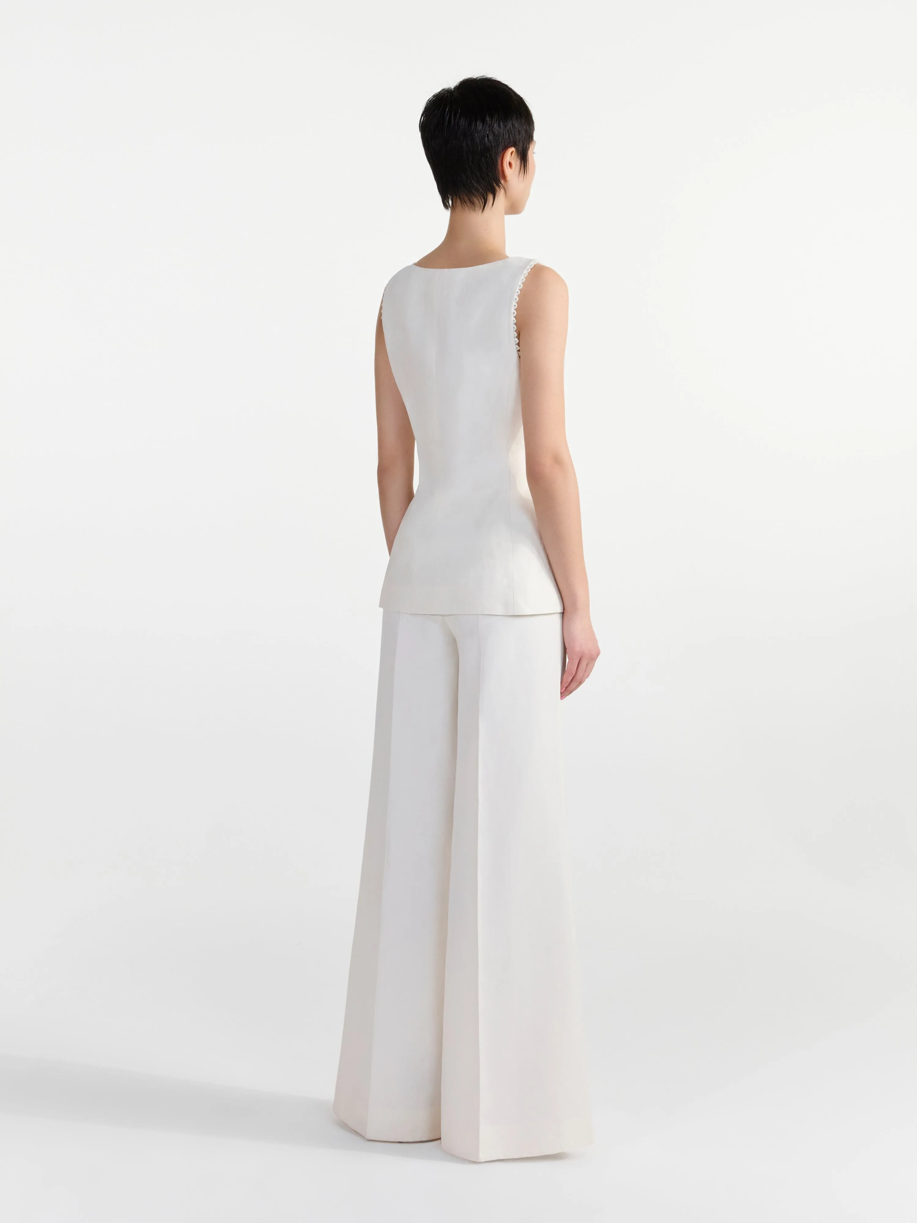 Walli Trouser in Cream