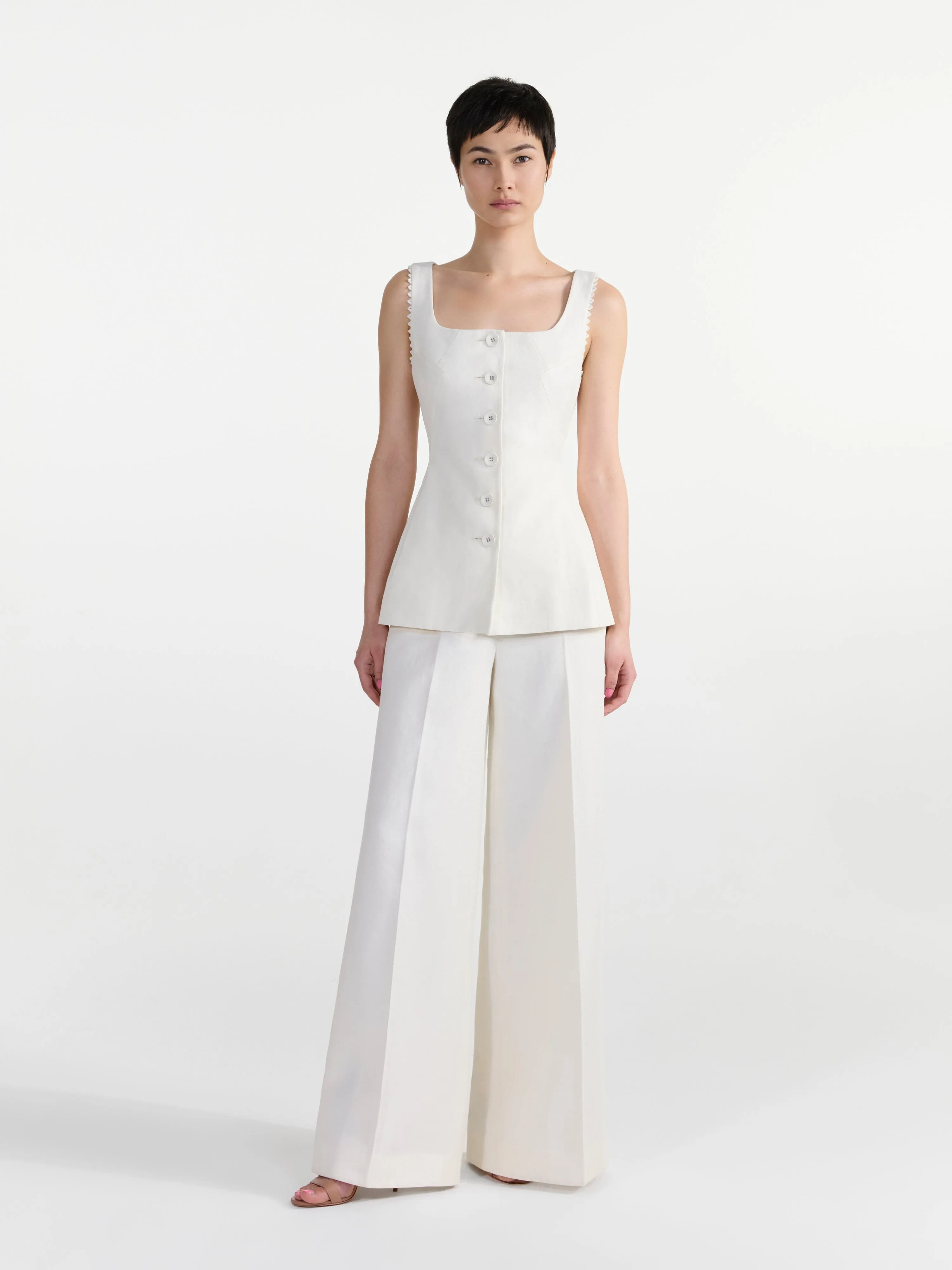 Walli Trouser in Cream