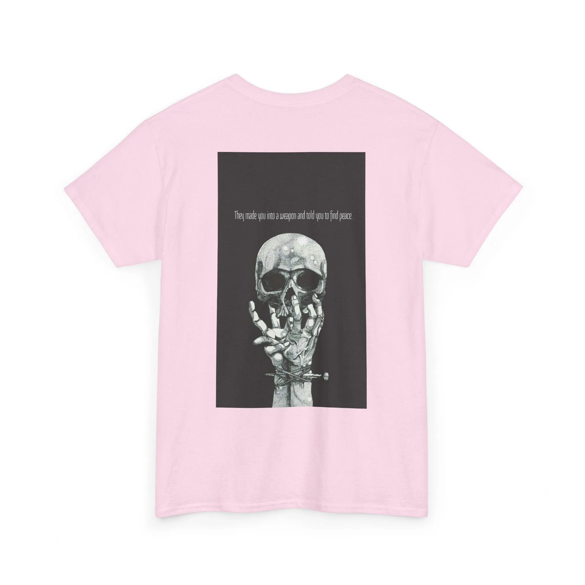 Weapon=Peace Unisex Heavy Cotton Tee