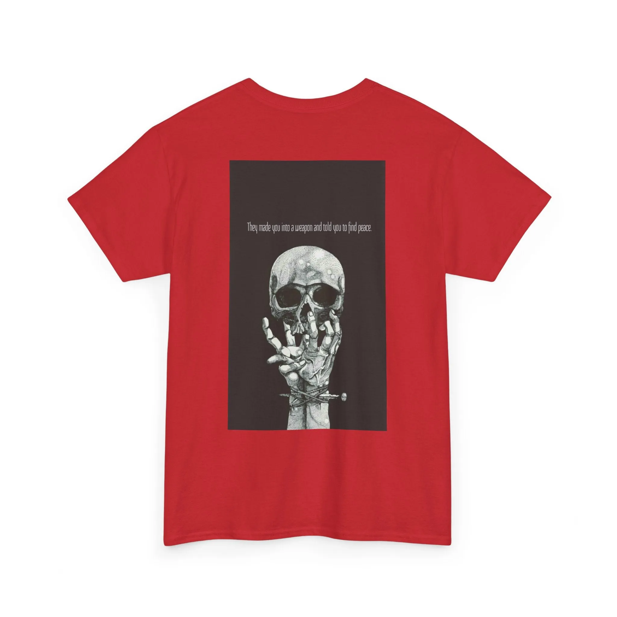 Weapon=Peace Unisex Heavy Cotton Tee