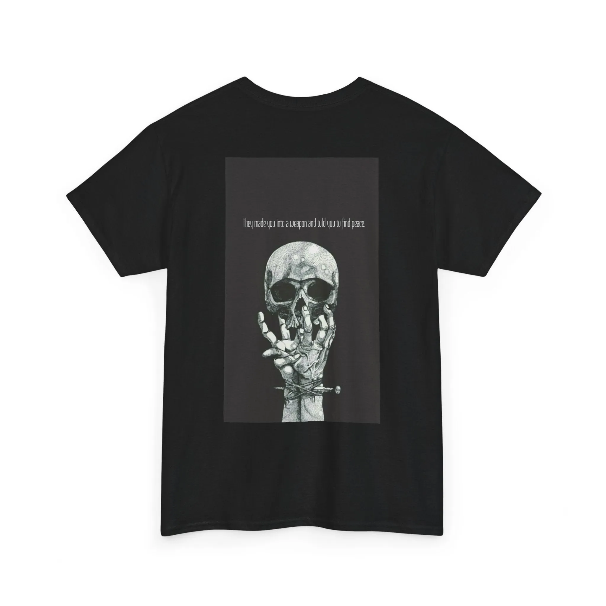 Weapon=Peace Unisex Heavy Cotton Tee