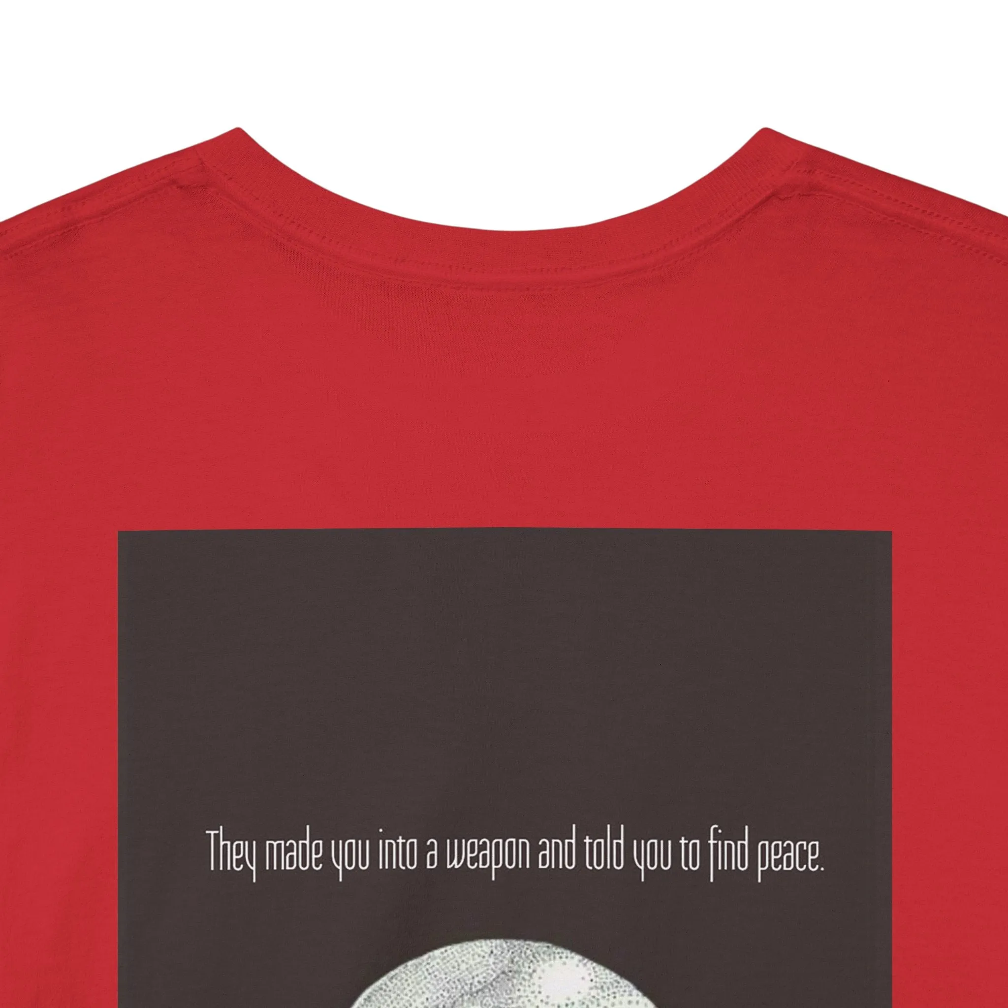 Weapon=Peace Unisex Heavy Cotton Tee