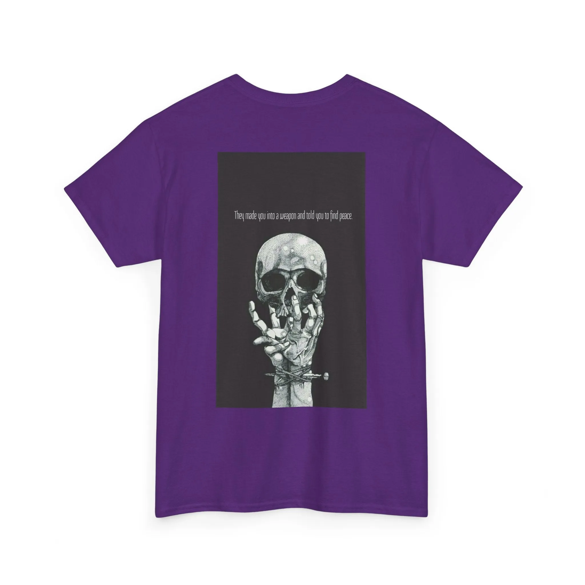 Weapon=Peace Unisex Heavy Cotton Tee