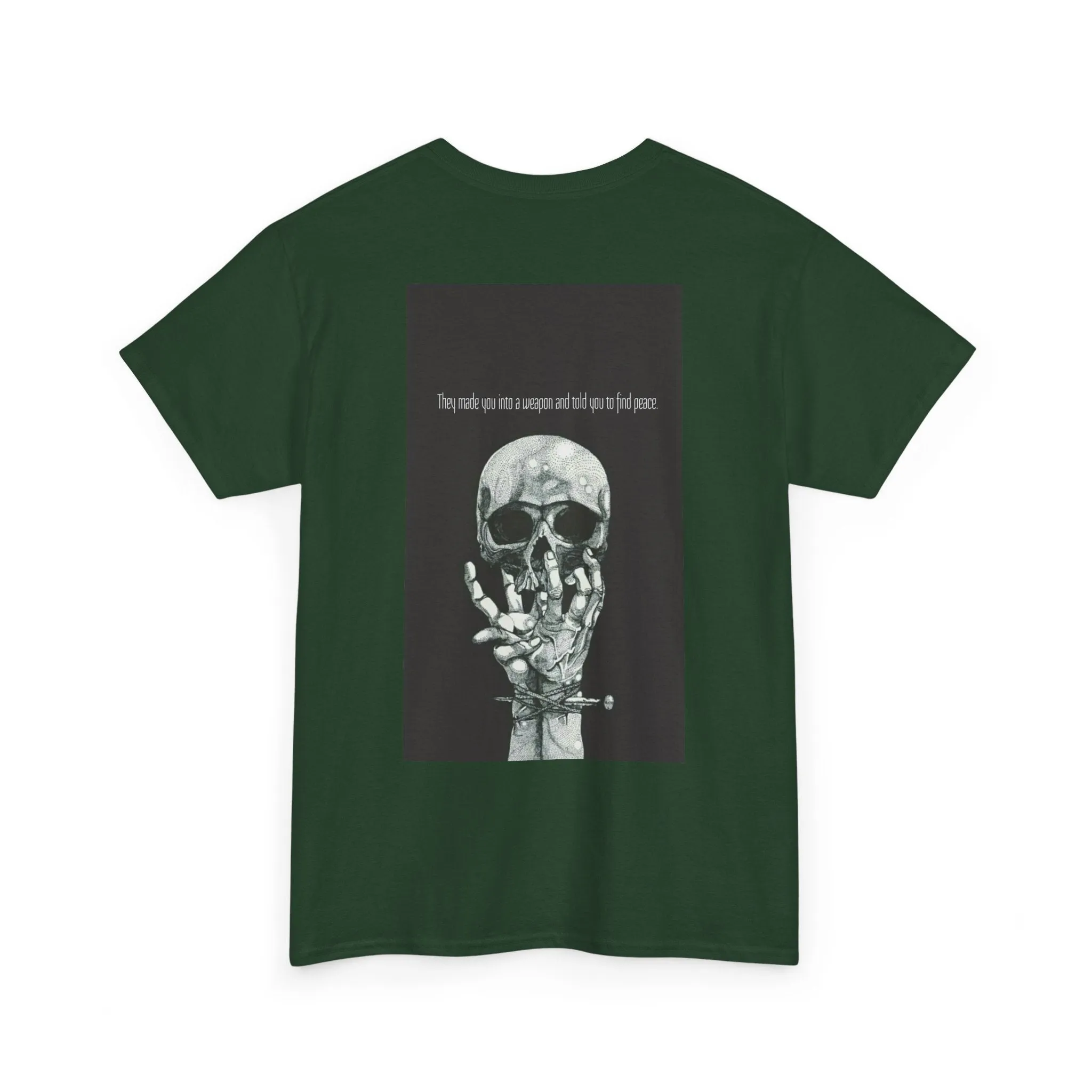Weapon=Peace Unisex Heavy Cotton Tee