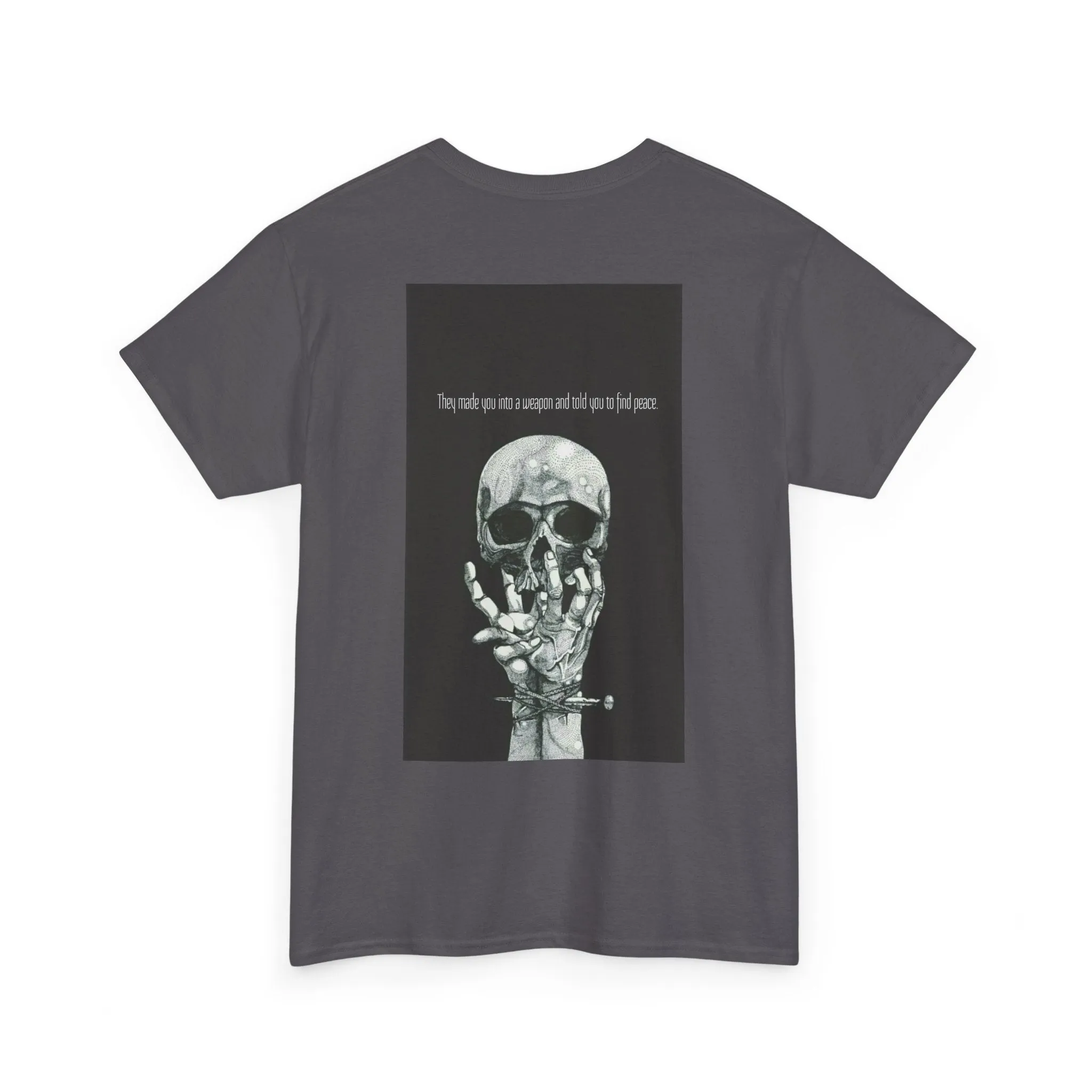 Weapon=Peace Unisex Heavy Cotton Tee