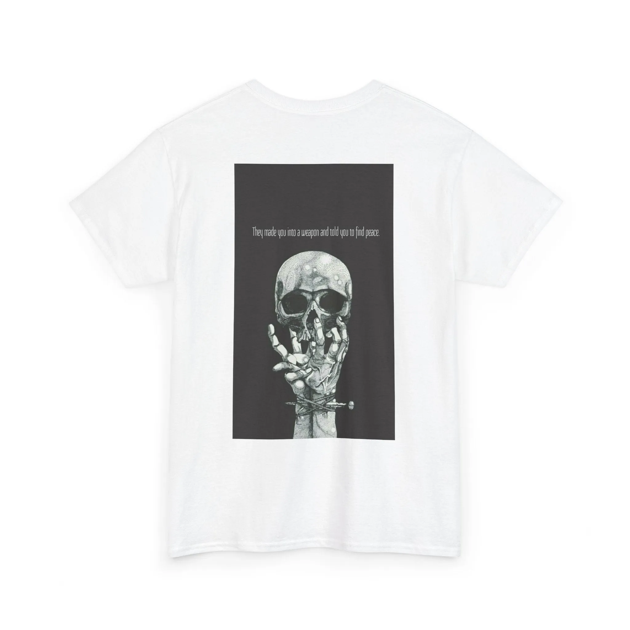 Weapon=Peace Unisex Heavy Cotton Tee