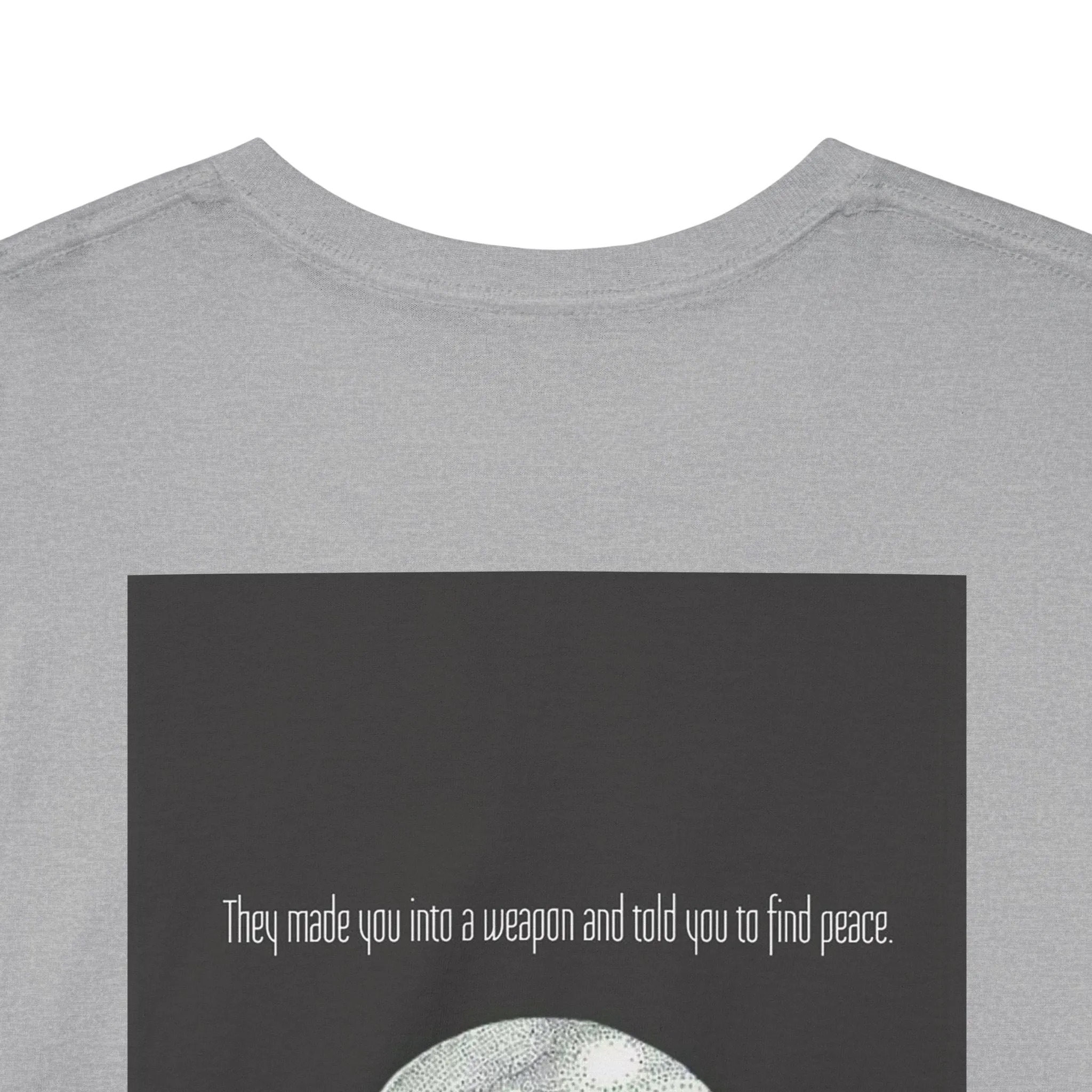 Weapon=Peace Unisex Heavy Cotton Tee