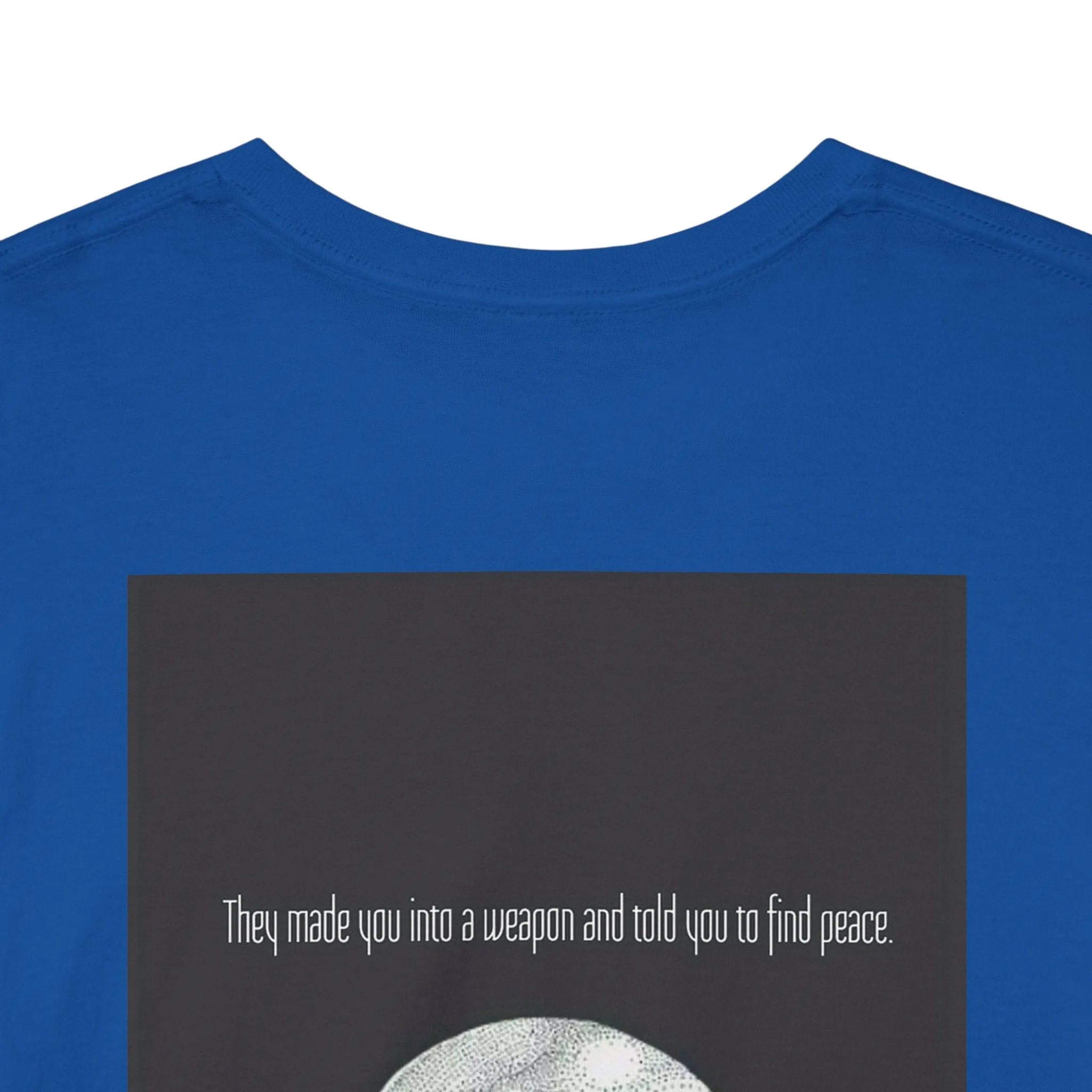Weapon=Peace Unisex Heavy Cotton Tee