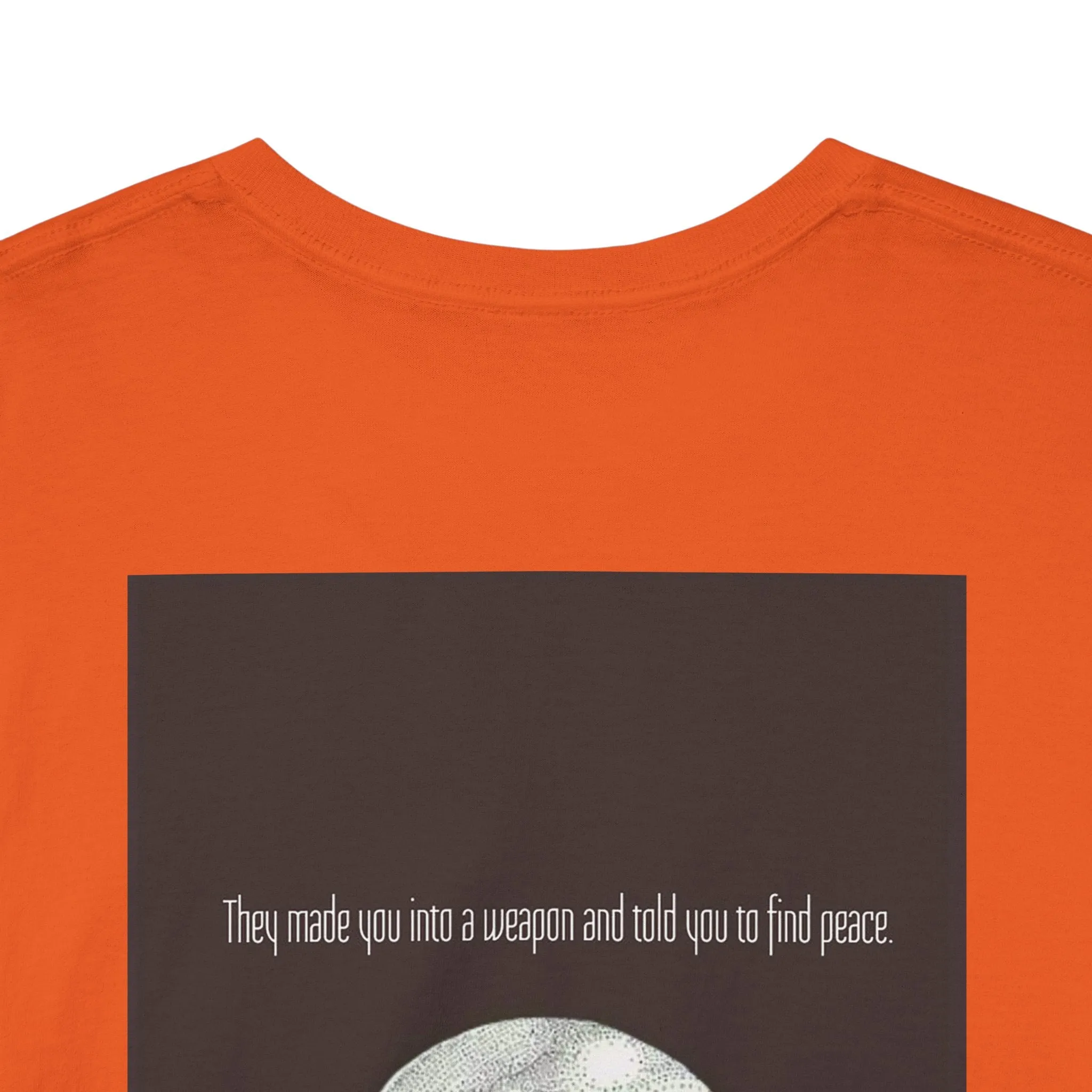 Weapon=Peace Unisex Heavy Cotton Tee