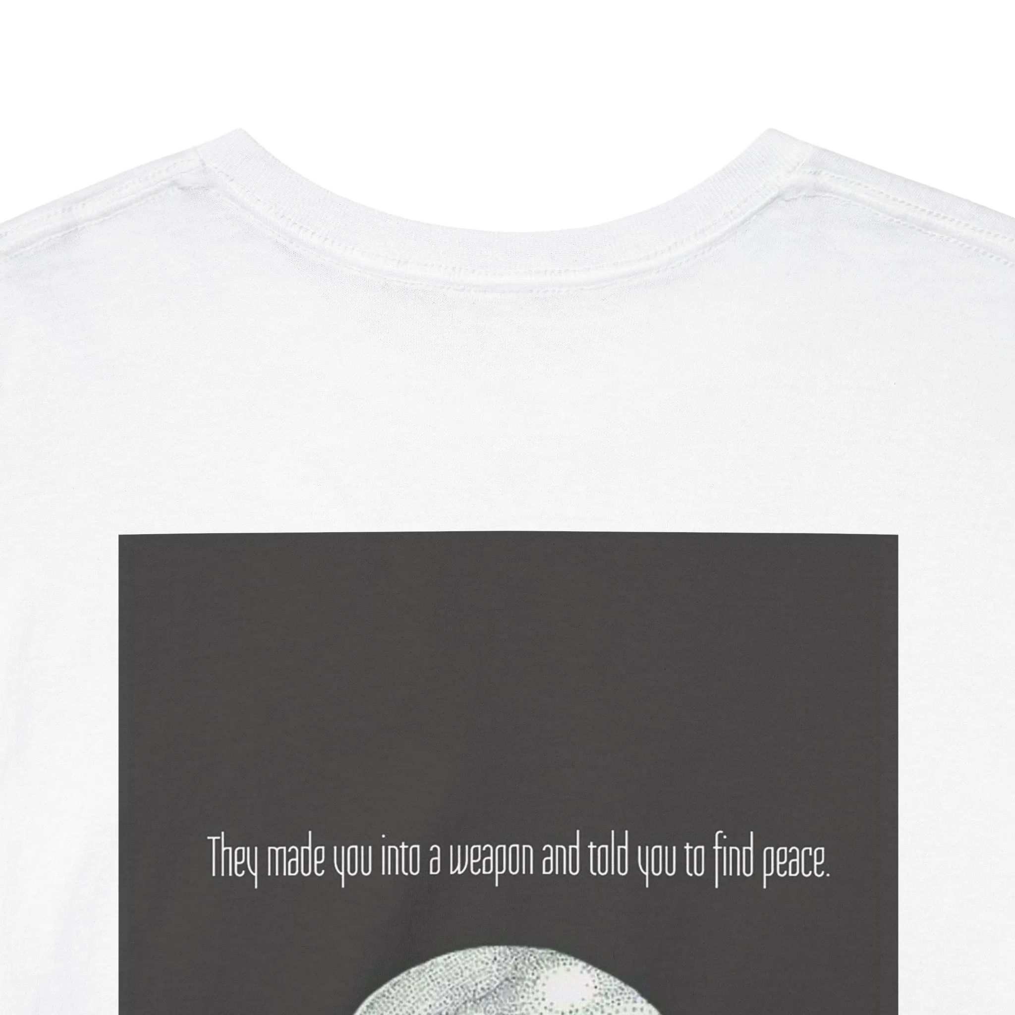 Weapon=Peace Unisex Heavy Cotton Tee