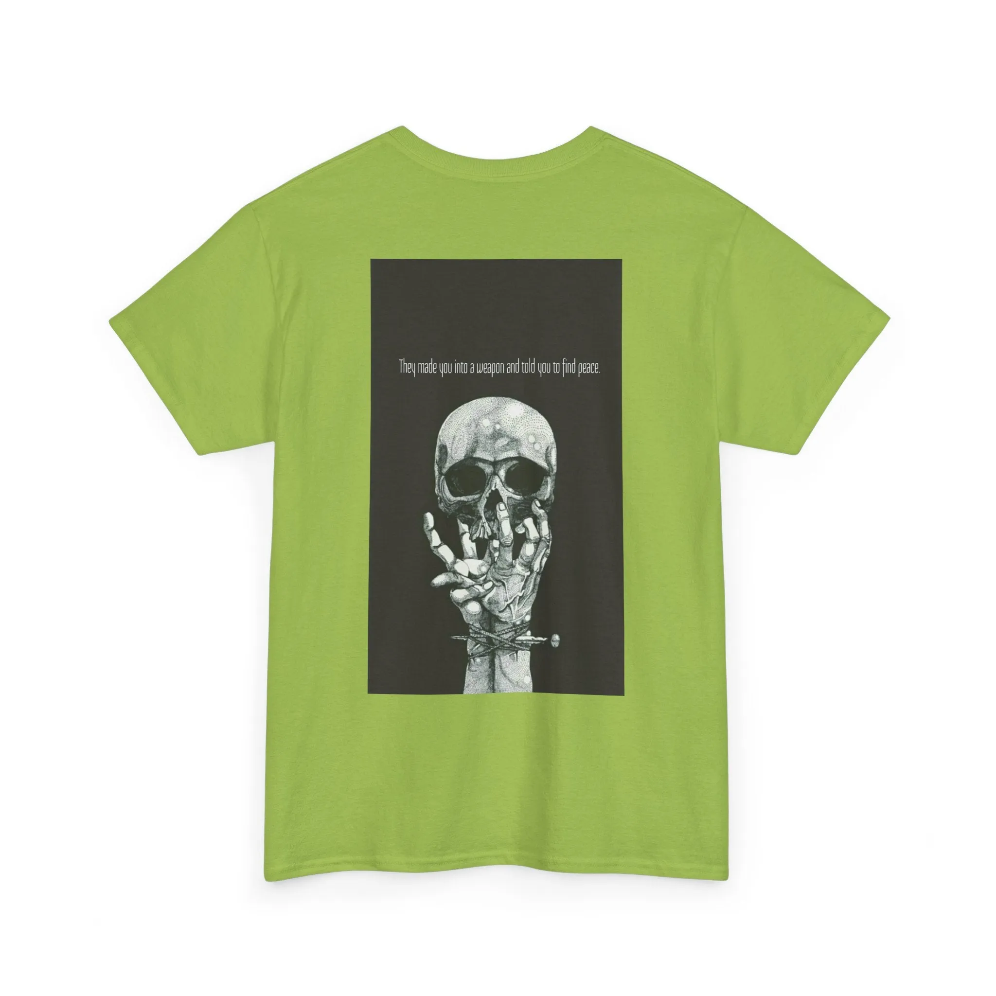 Weapon=Peace Unisex Heavy Cotton Tee