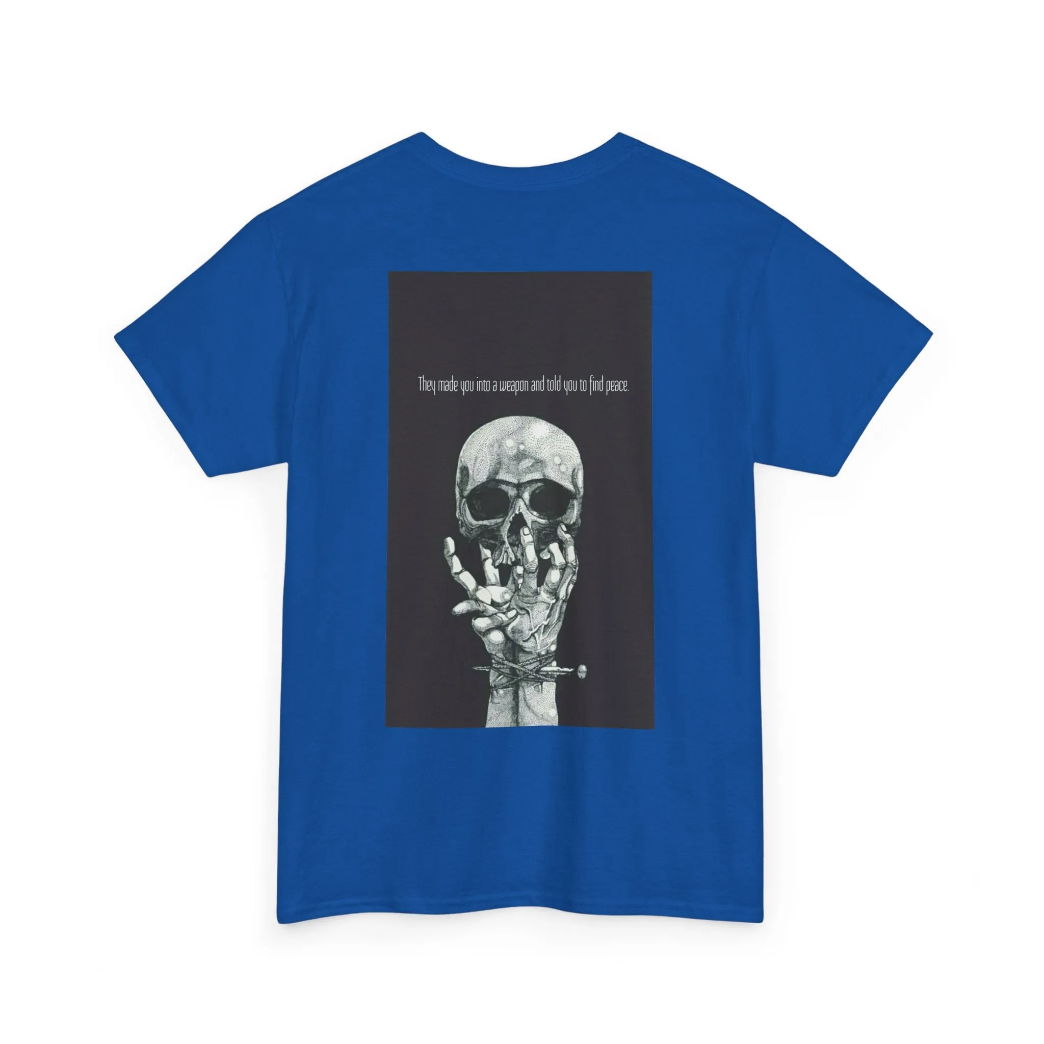 Weapon=Peace Unisex Heavy Cotton Tee