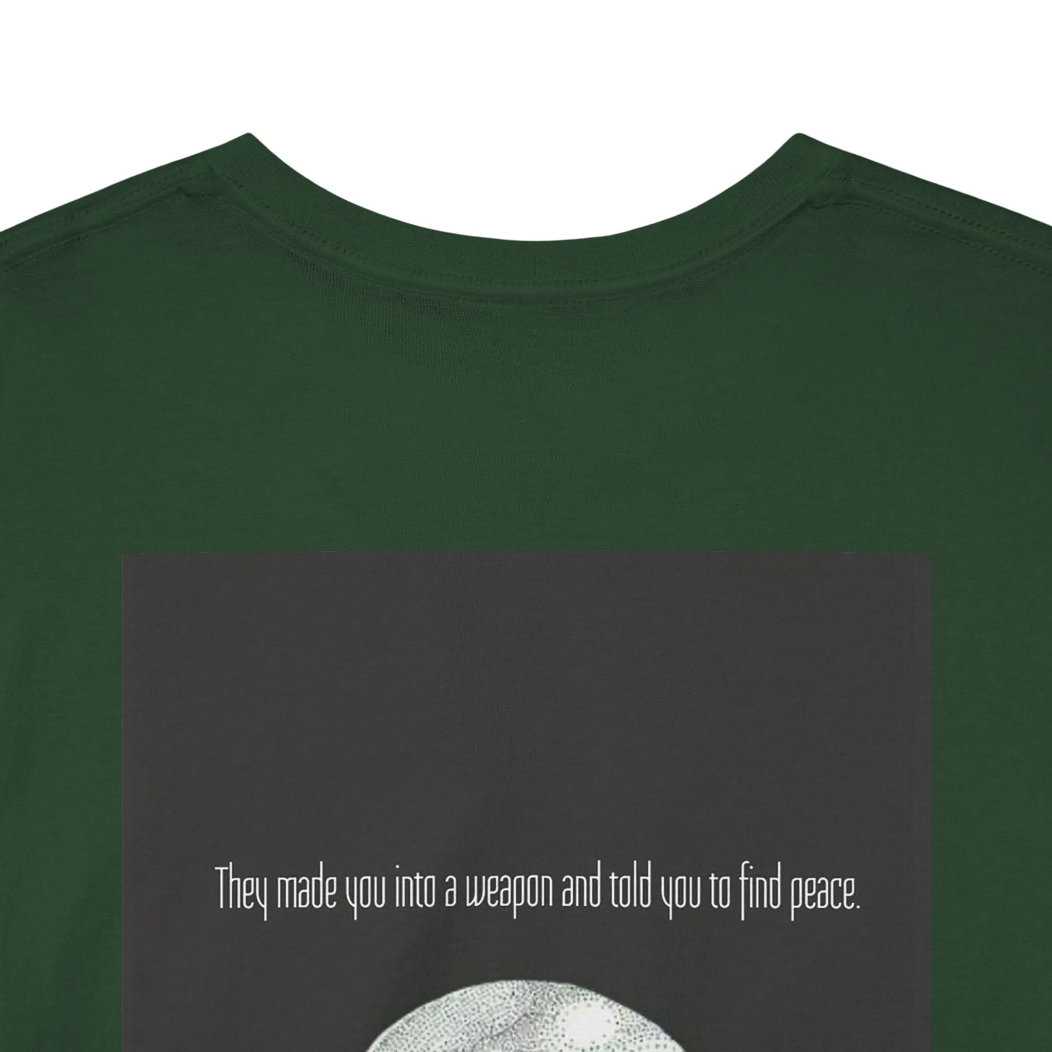 Weapon=Peace Unisex Heavy Cotton Tee
