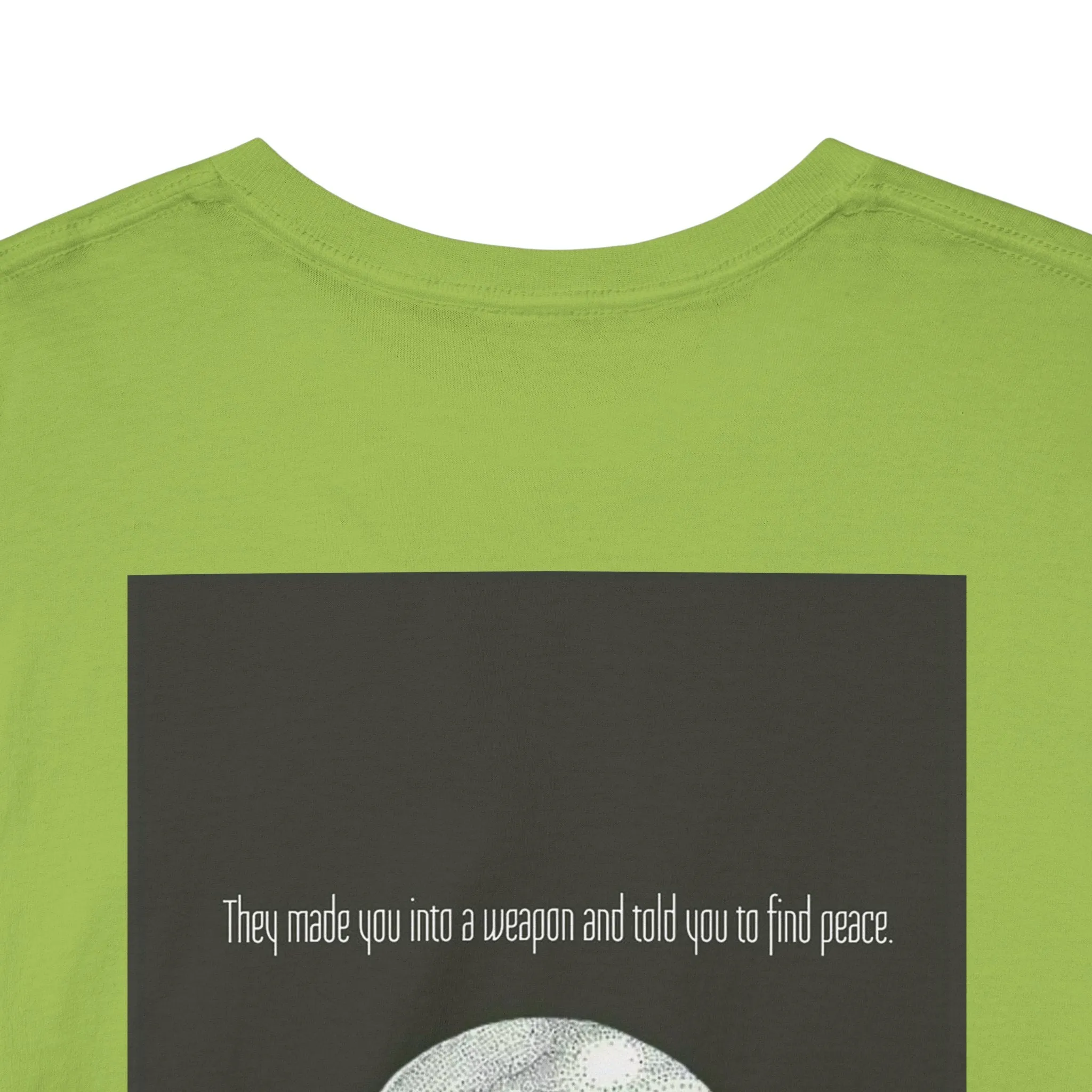 Weapon=Peace Unisex Heavy Cotton Tee