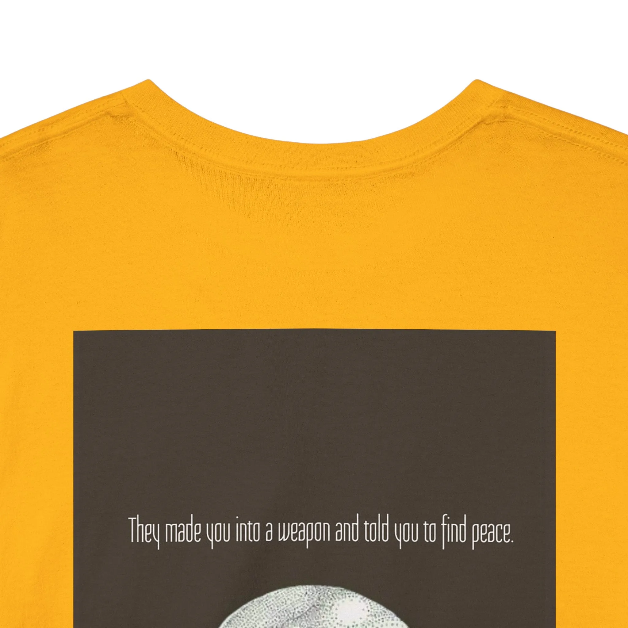 Weapon=Peace Unisex Heavy Cotton Tee