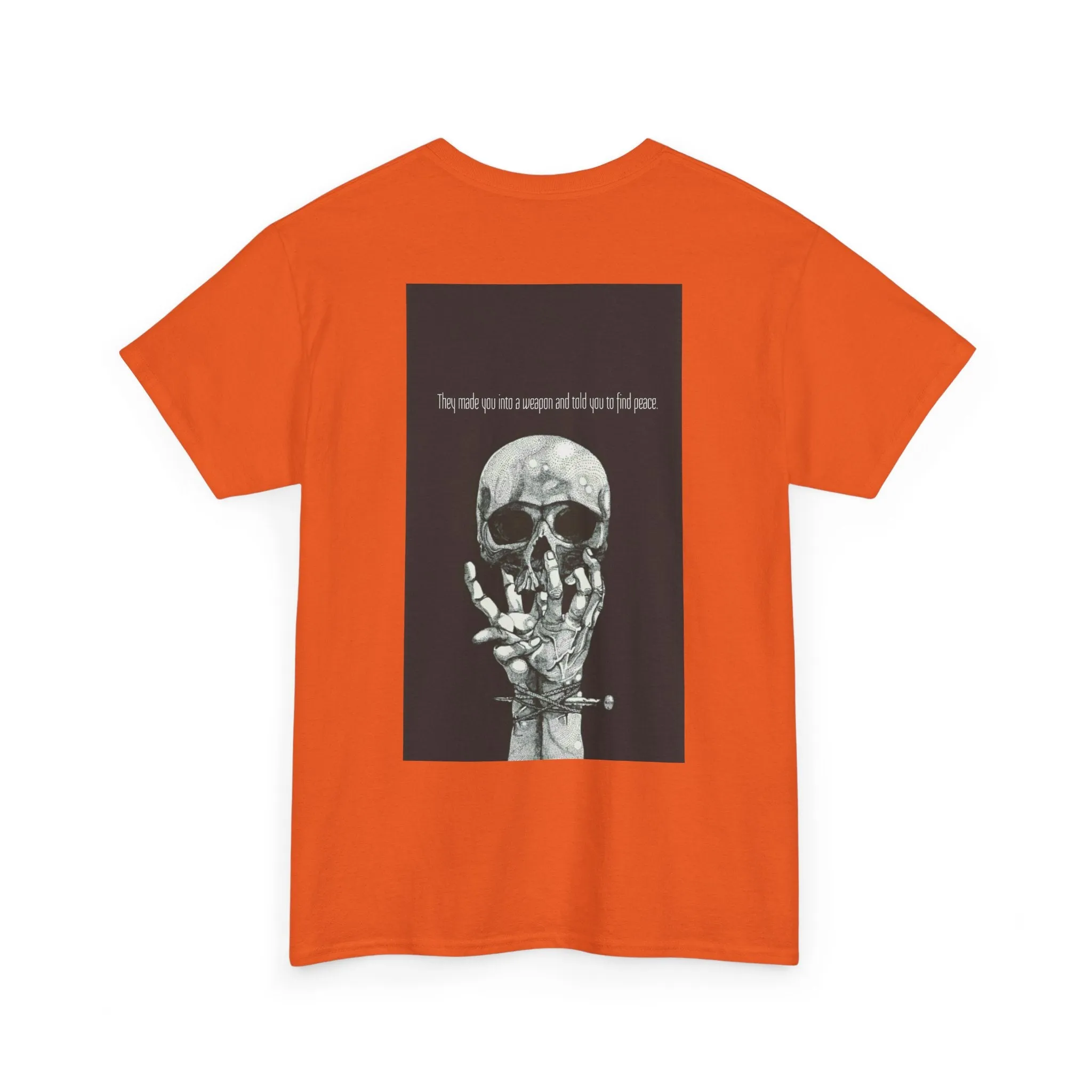 Weapon=Peace Unisex Heavy Cotton Tee