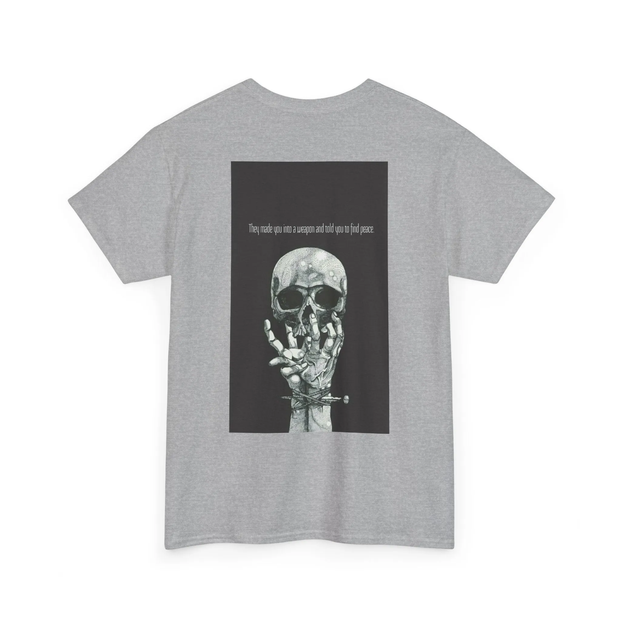 Weapon=Peace Unisex Heavy Cotton Tee
