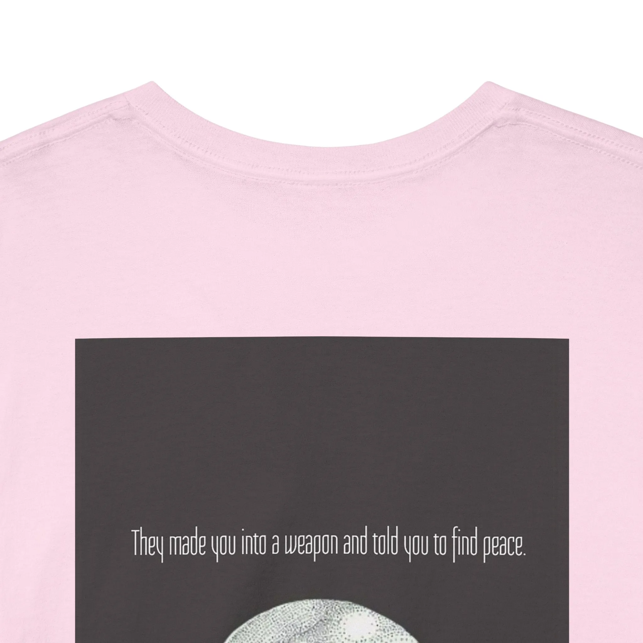 Weapon=Peace Unisex Heavy Cotton Tee