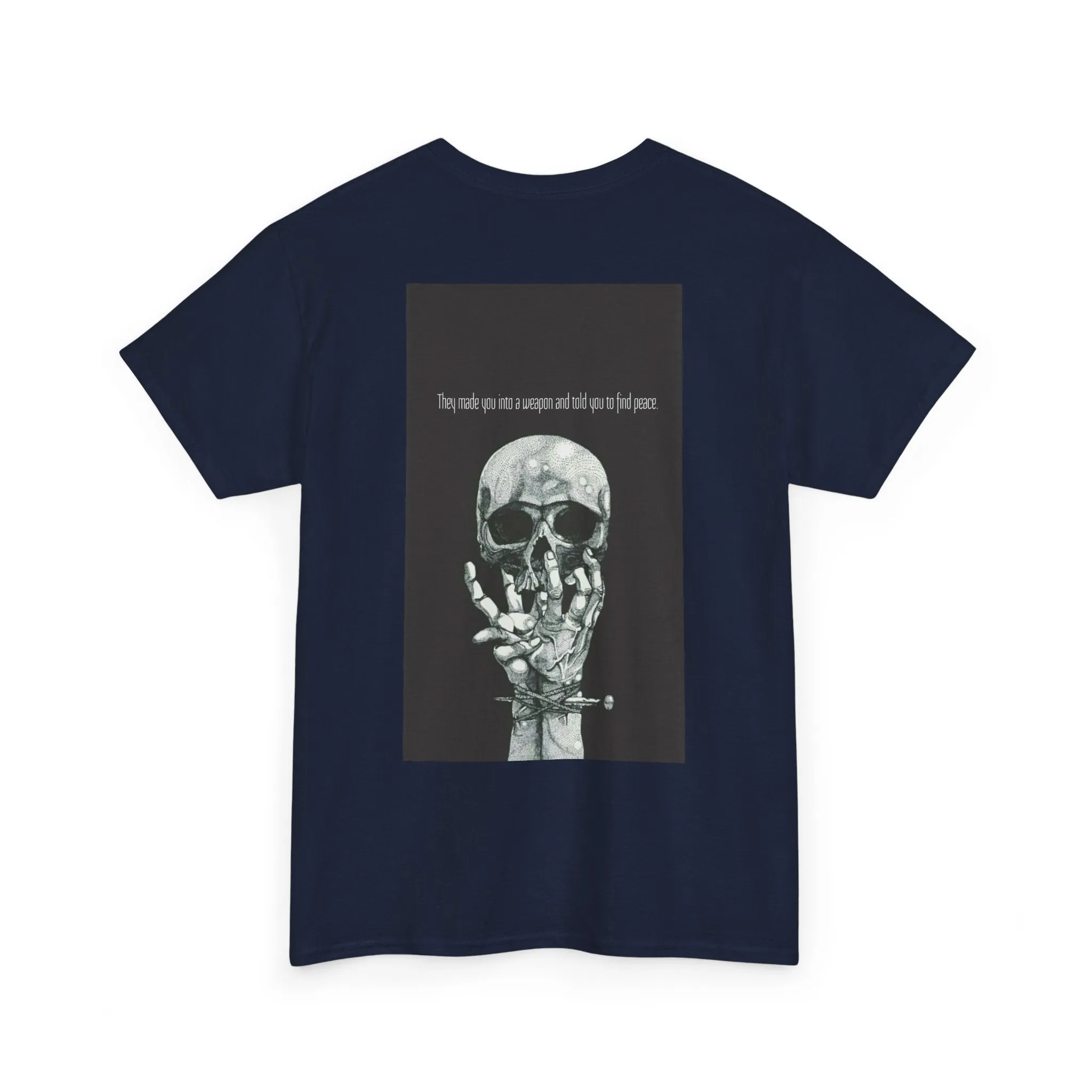 Weapon=Peace Unisex Heavy Cotton Tee