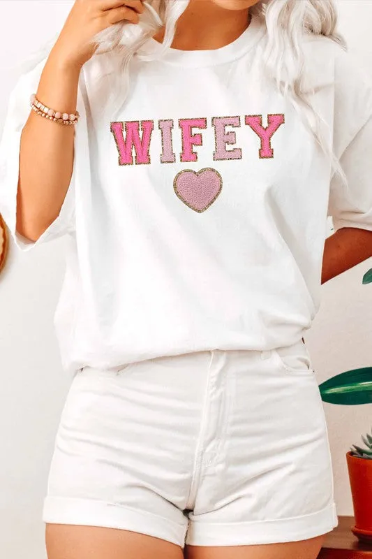 WIFEY GRAPHIC TEE PLUS SIZE