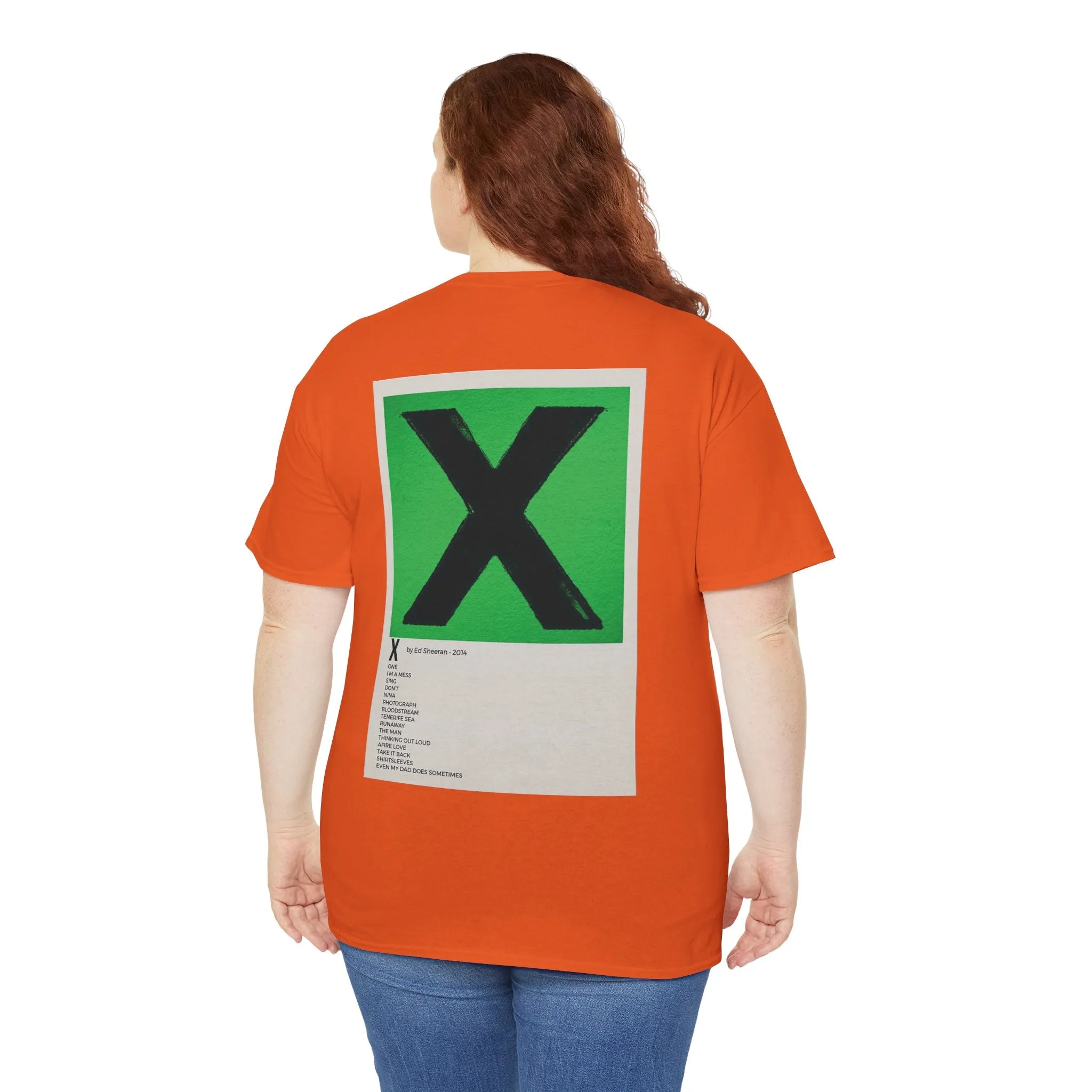 X by Ed Sheeran - 2014 Unisex Heavy Cotton Tee