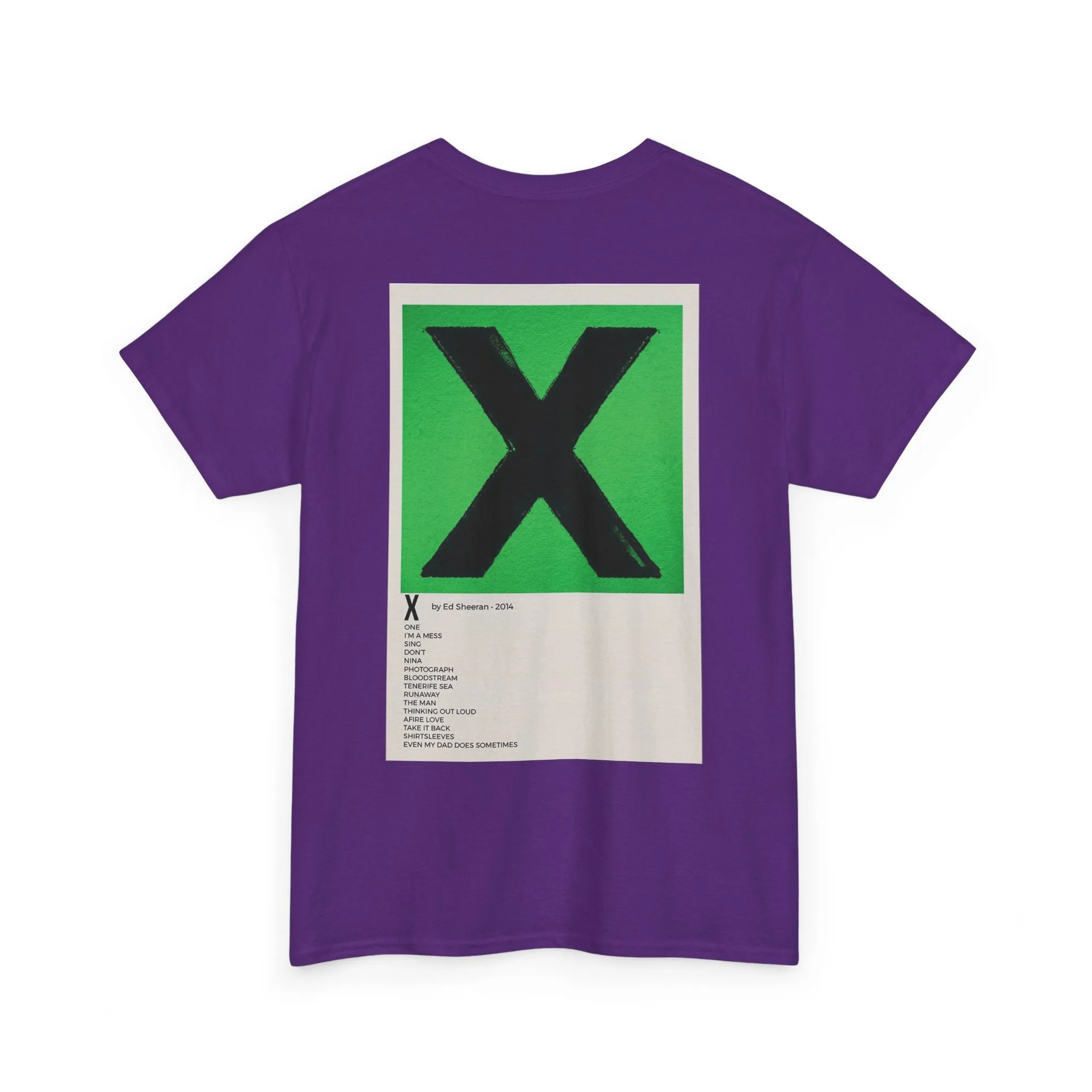 X by Ed Sheeran - 2014 Unisex Heavy Cotton Tee
