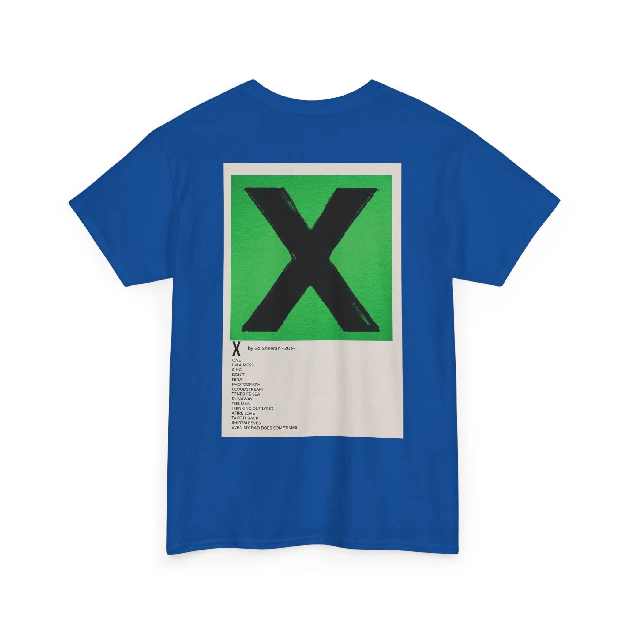 X by Ed Sheeran - 2014 Unisex Heavy Cotton Tee