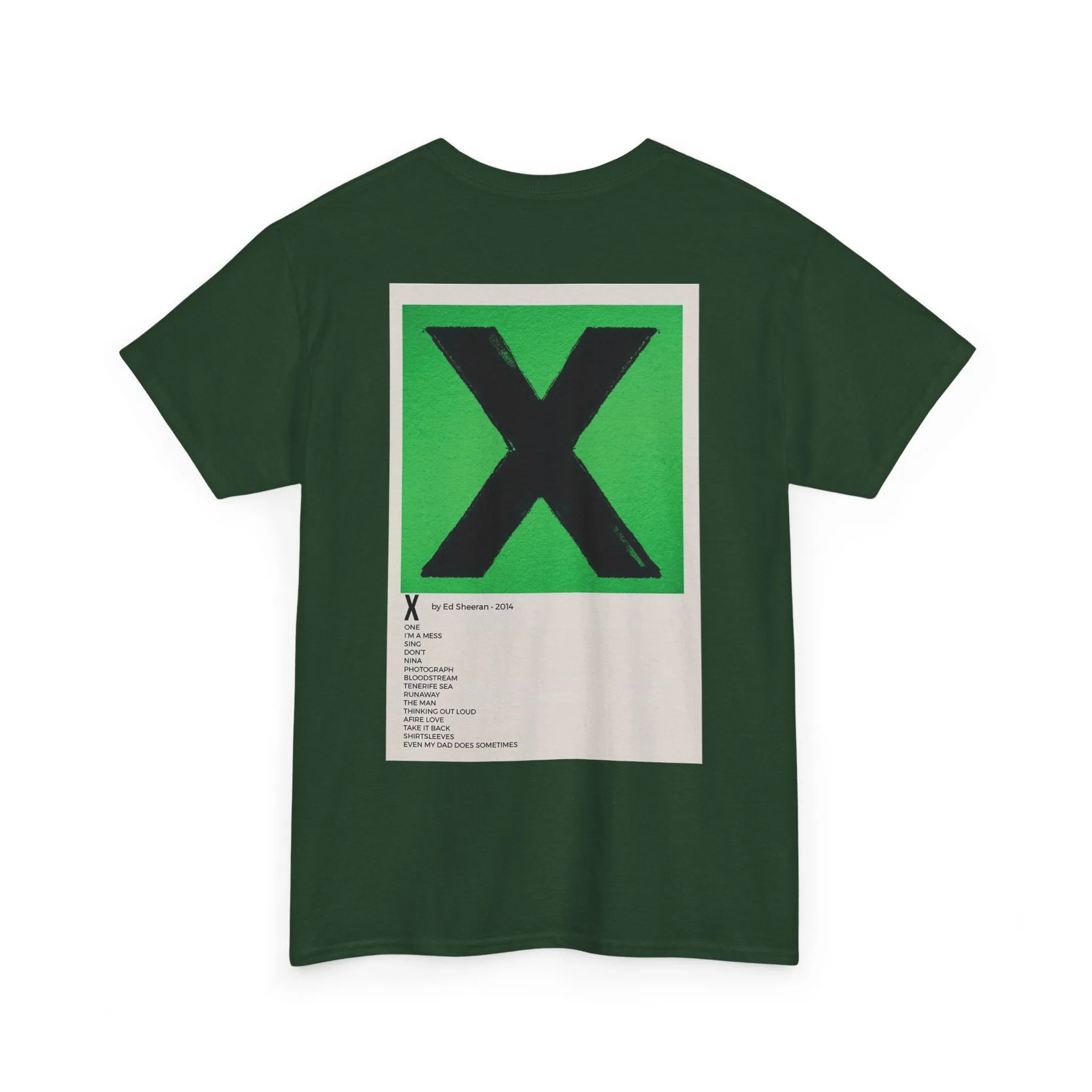 X by Ed Sheeran - 2014 Unisex Heavy Cotton Tee
