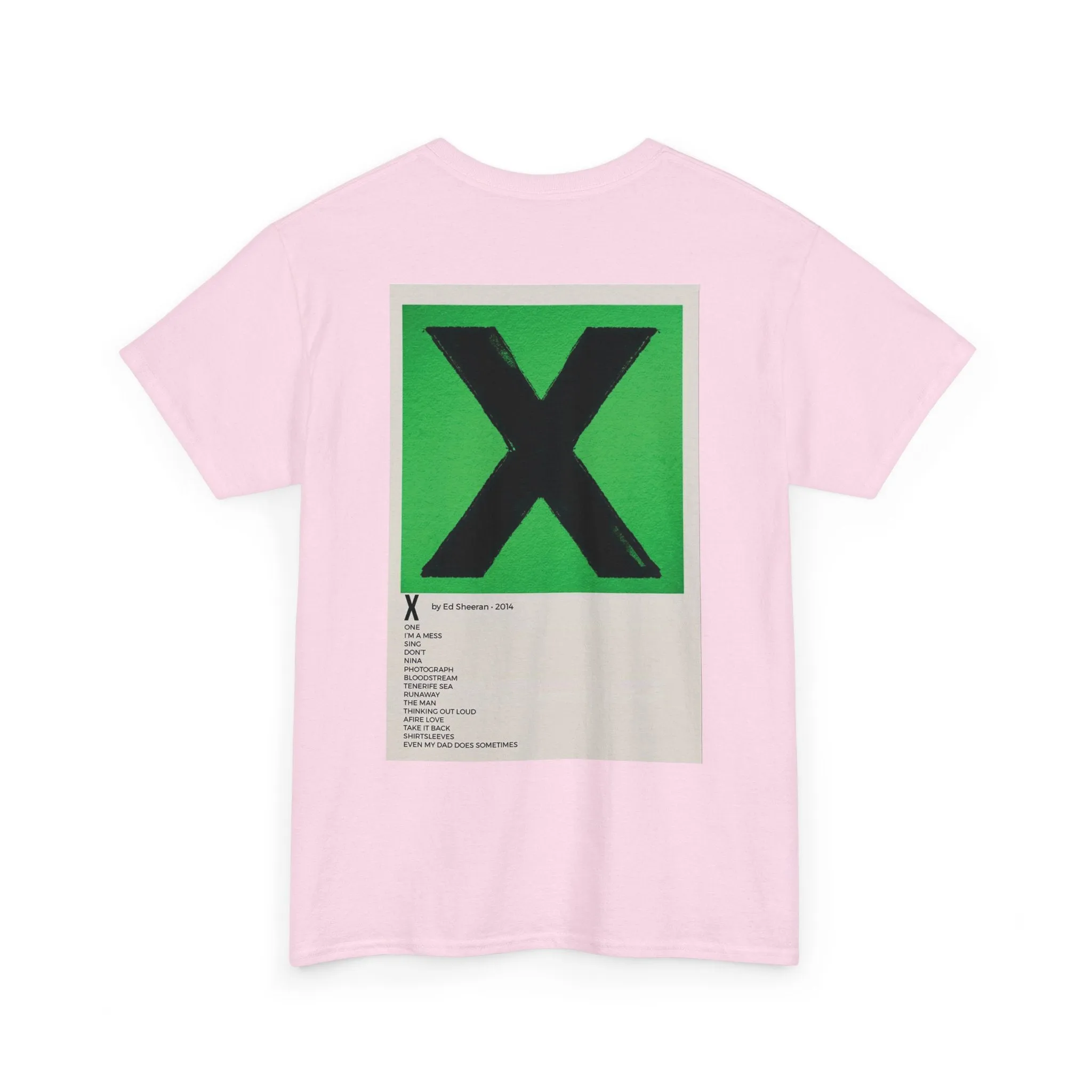 X by Ed Sheeran - 2014 Unisex Heavy Cotton Tee